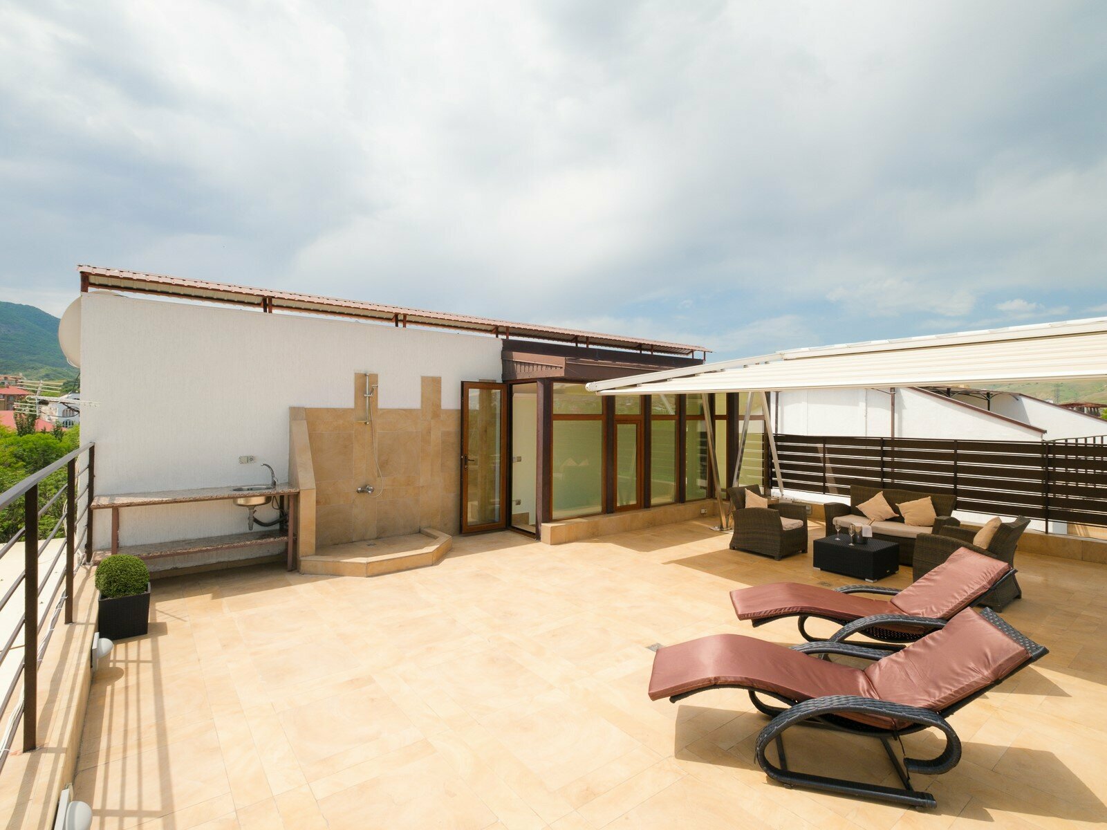 Апартаменты с террасой