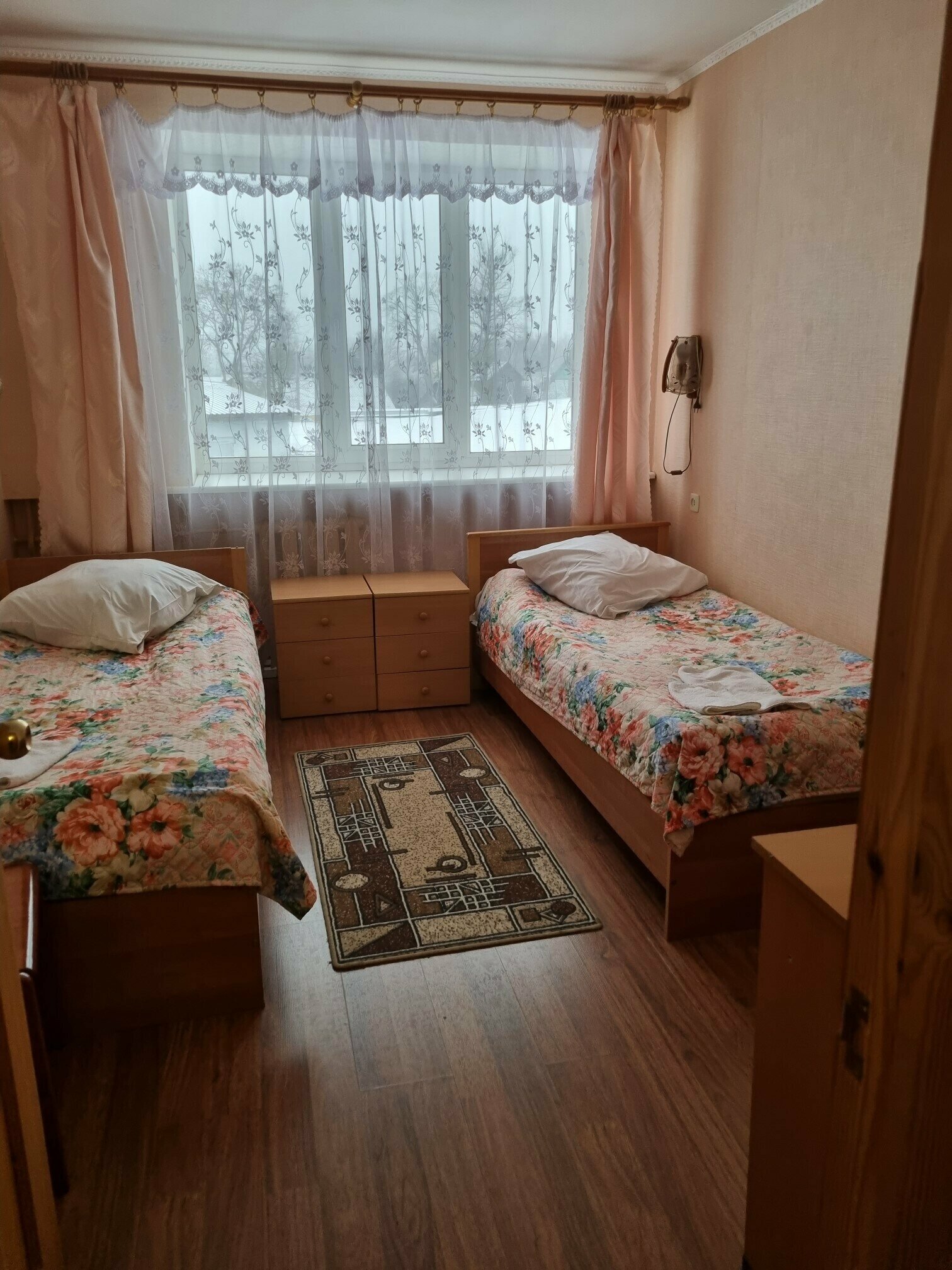 Двухместный номер с 2 отдельными кроватями и ванной