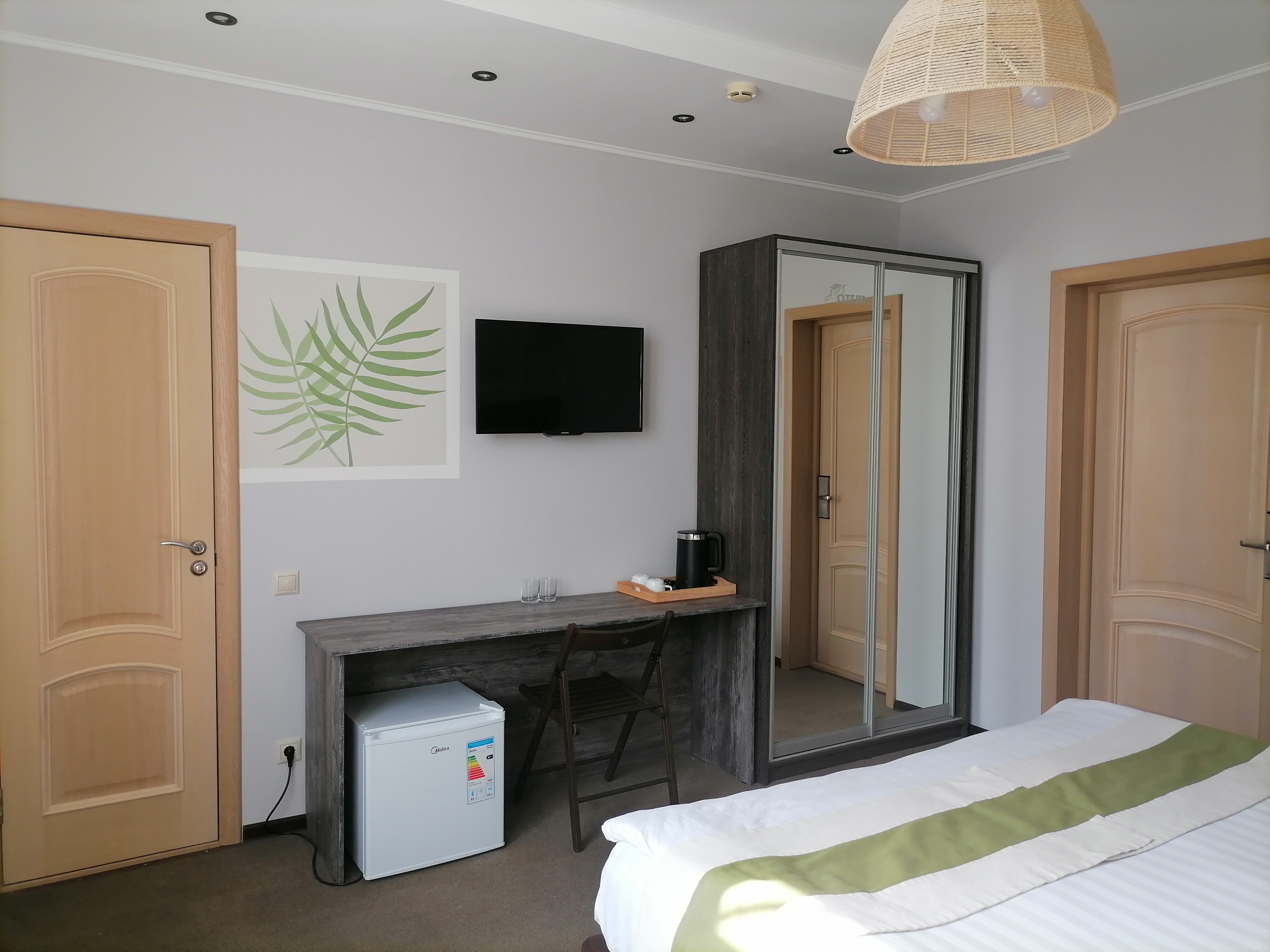 Двухместный номер с 1 кроватью и террасой