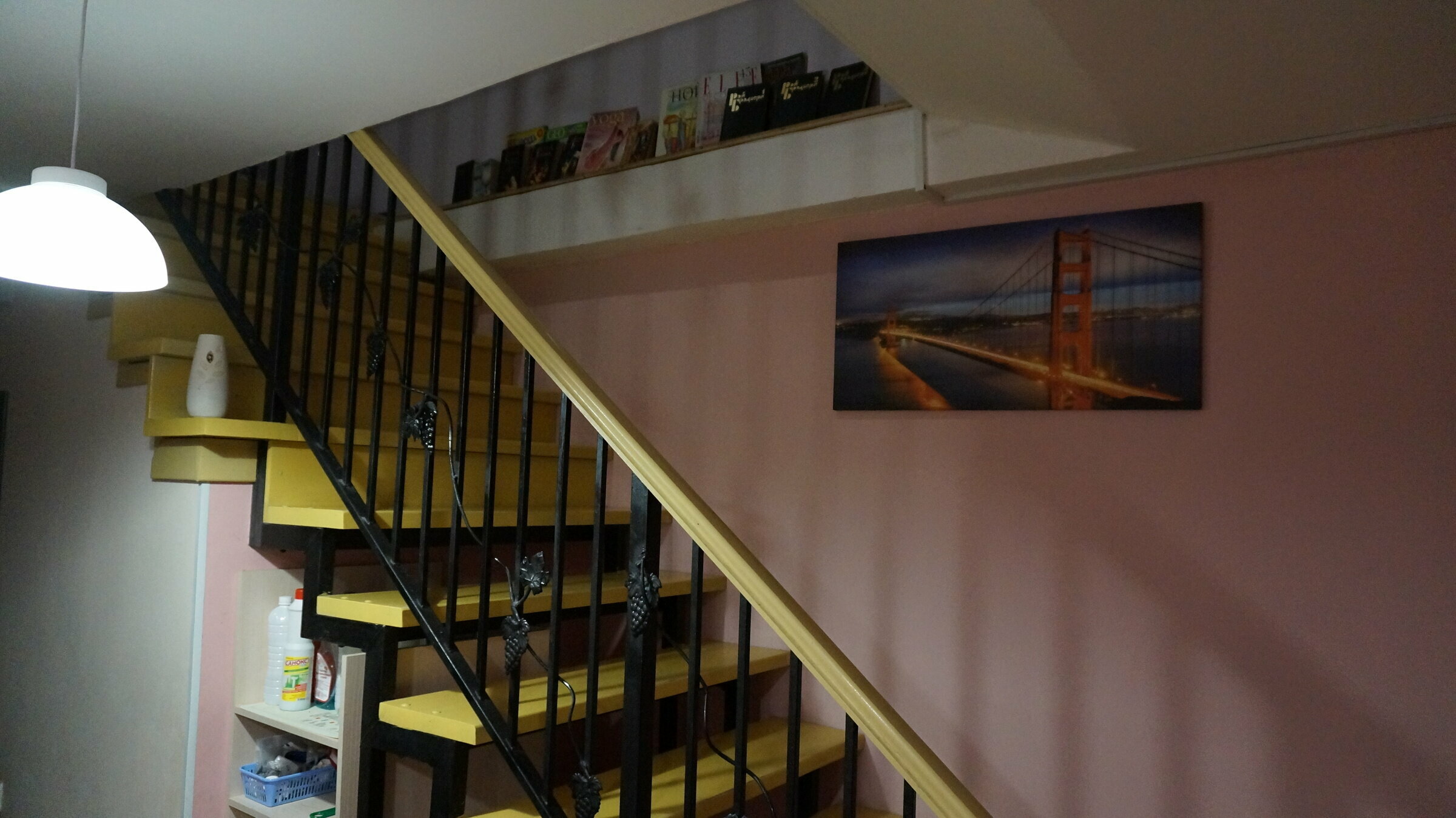 Семейный номер с общей ванной комнатой