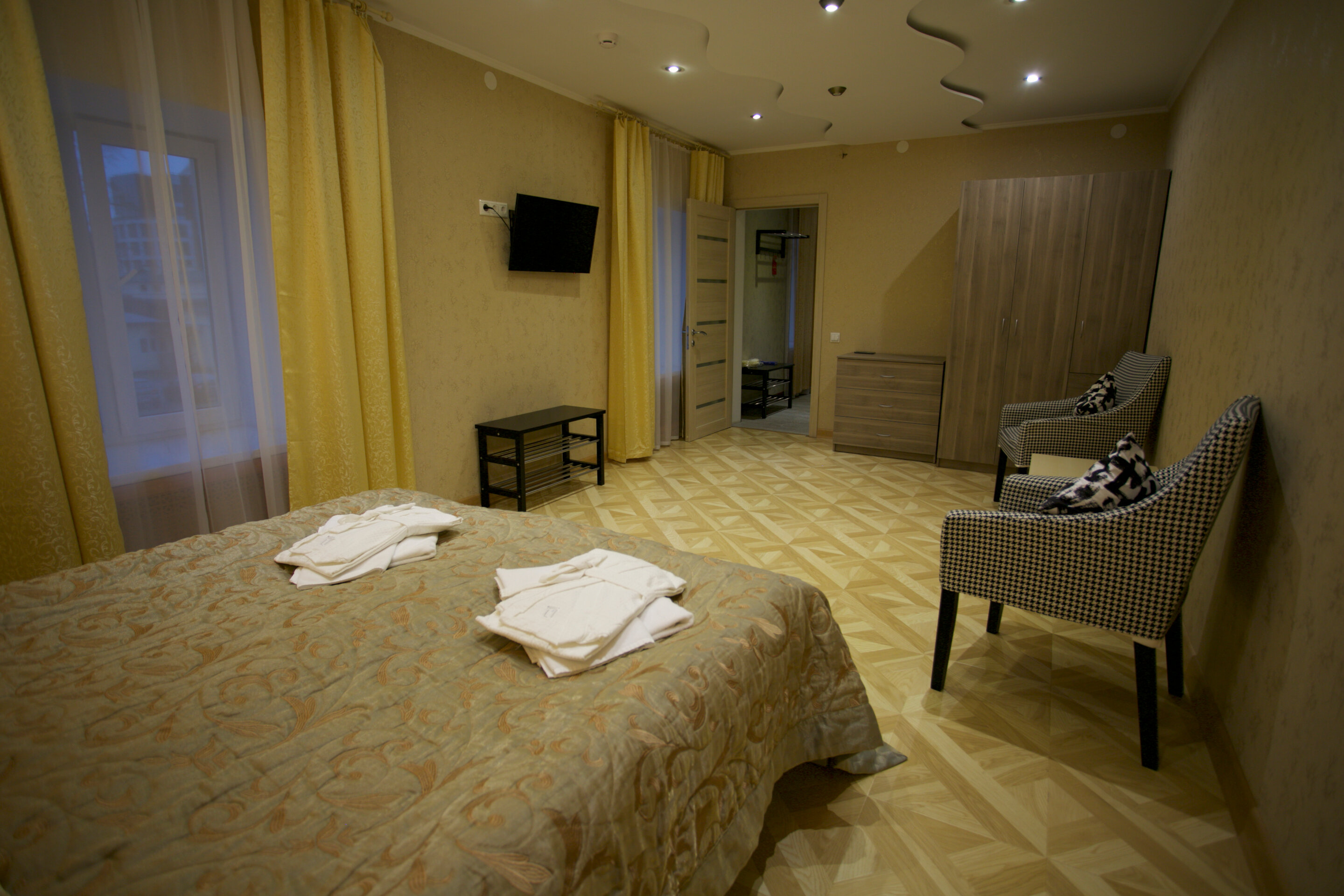 Апартаменты с 2 спальнями