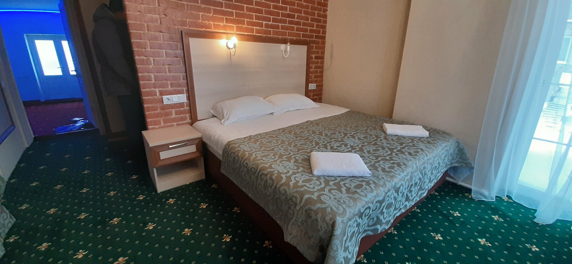 Двухместный номер с 1 кроватью и видом на сад