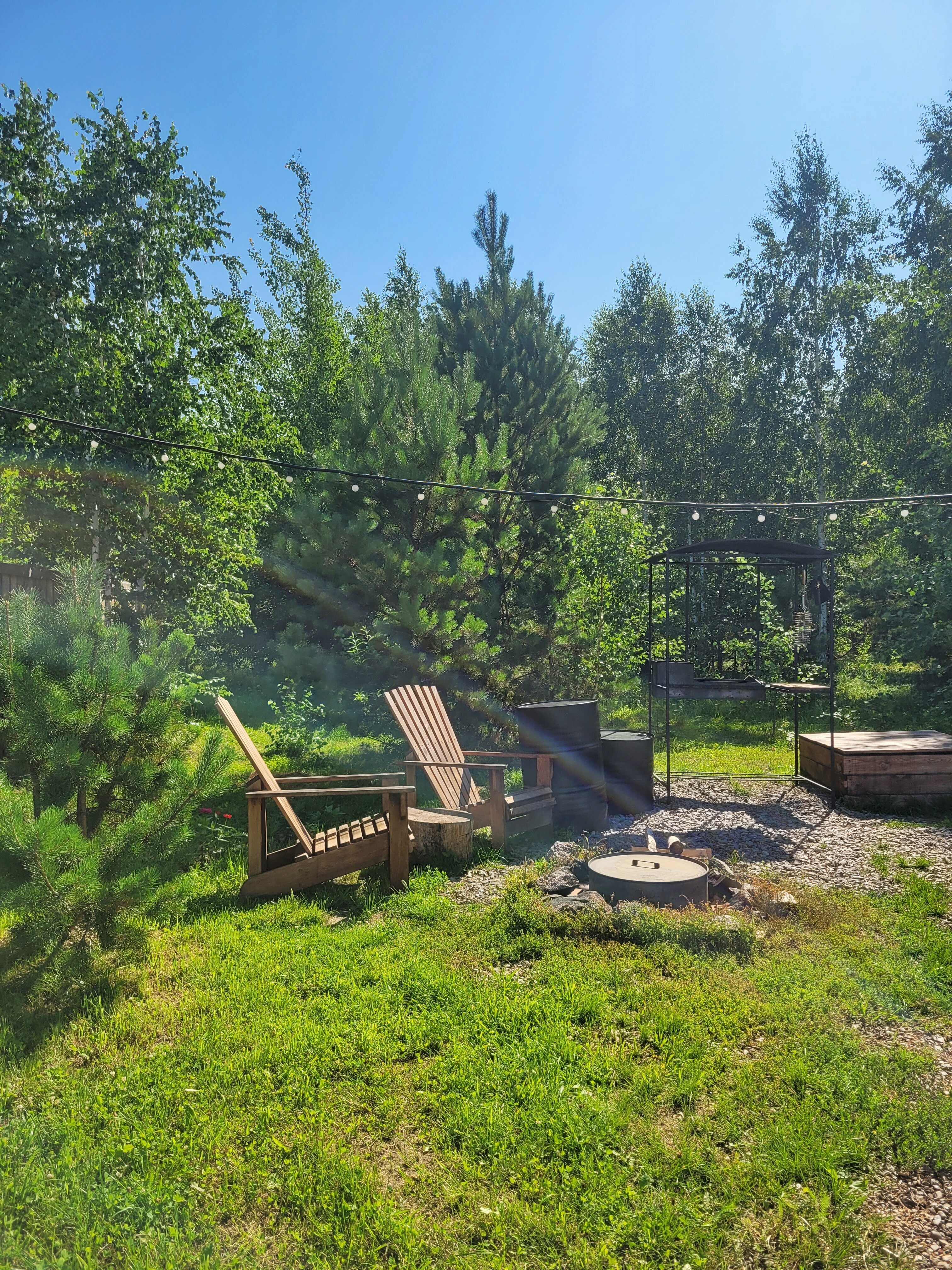 Двухместный номер с 1 кроватью и террасой