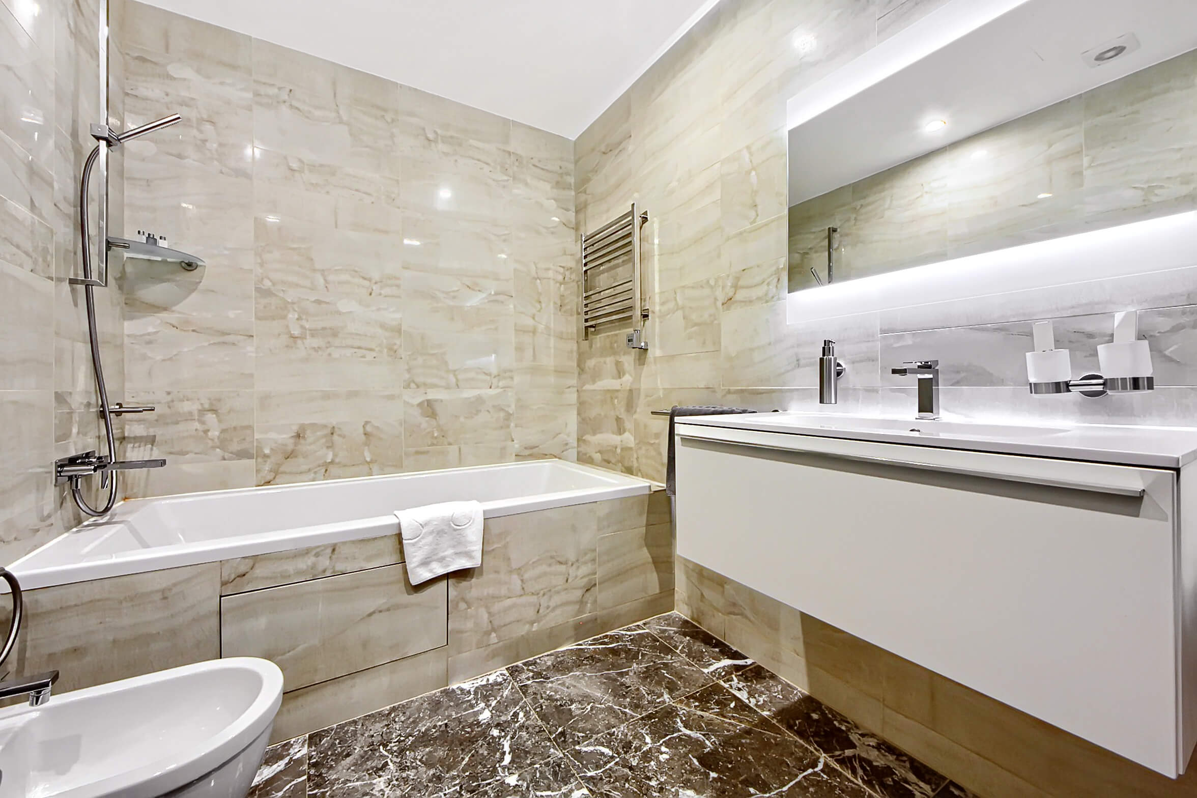 "Sky Loft" — апартаменты с одной спальней и роскошной угловой гостиной на 63-м этаже  башни "ОКО"