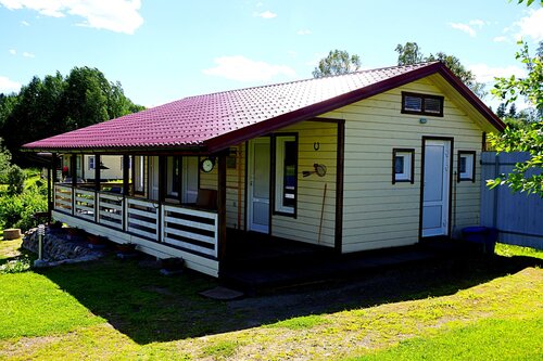 Коттедж с видом на озеро в Паасо