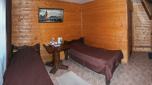 Двухместный номер с 2 отдельными кроватями и душем