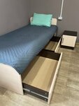 Кровать в общем 4-местном номере для мужчин и женщин в Neo Room