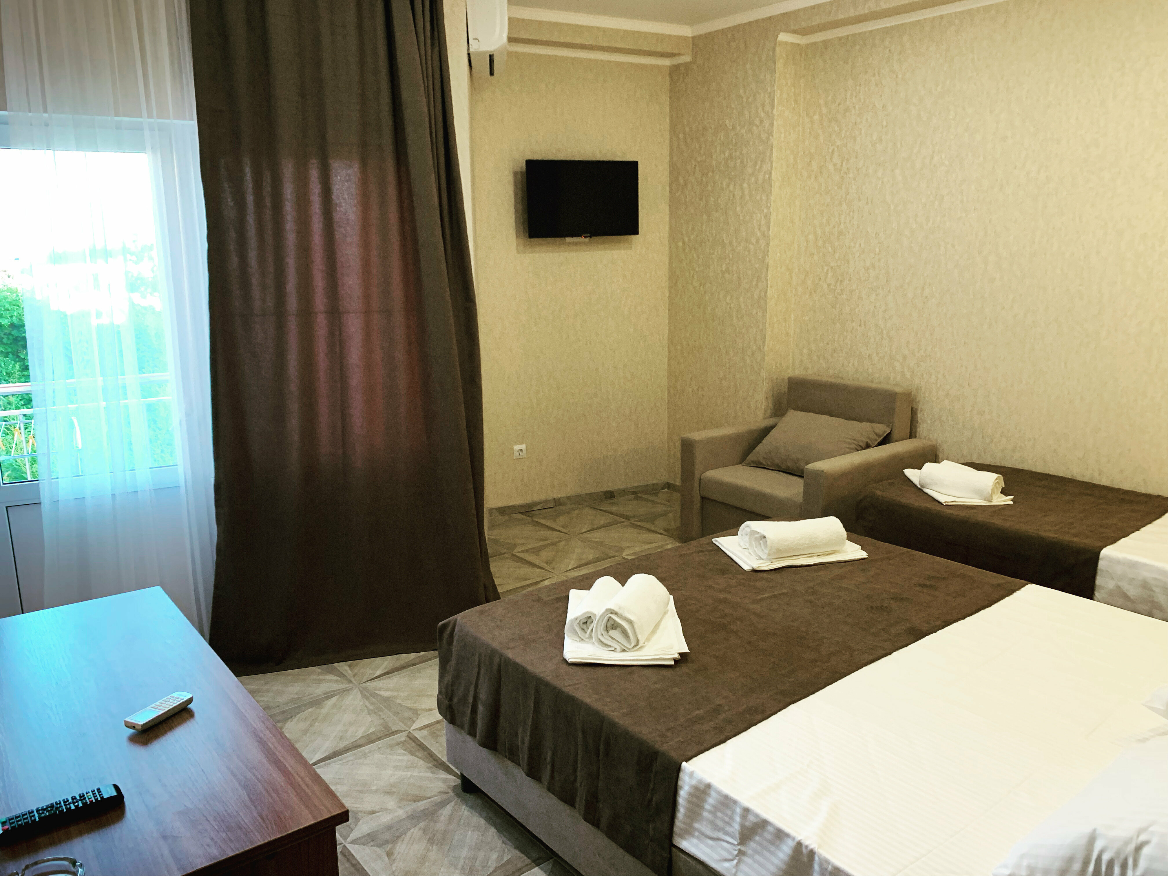 Четырехместный номер Делюкс