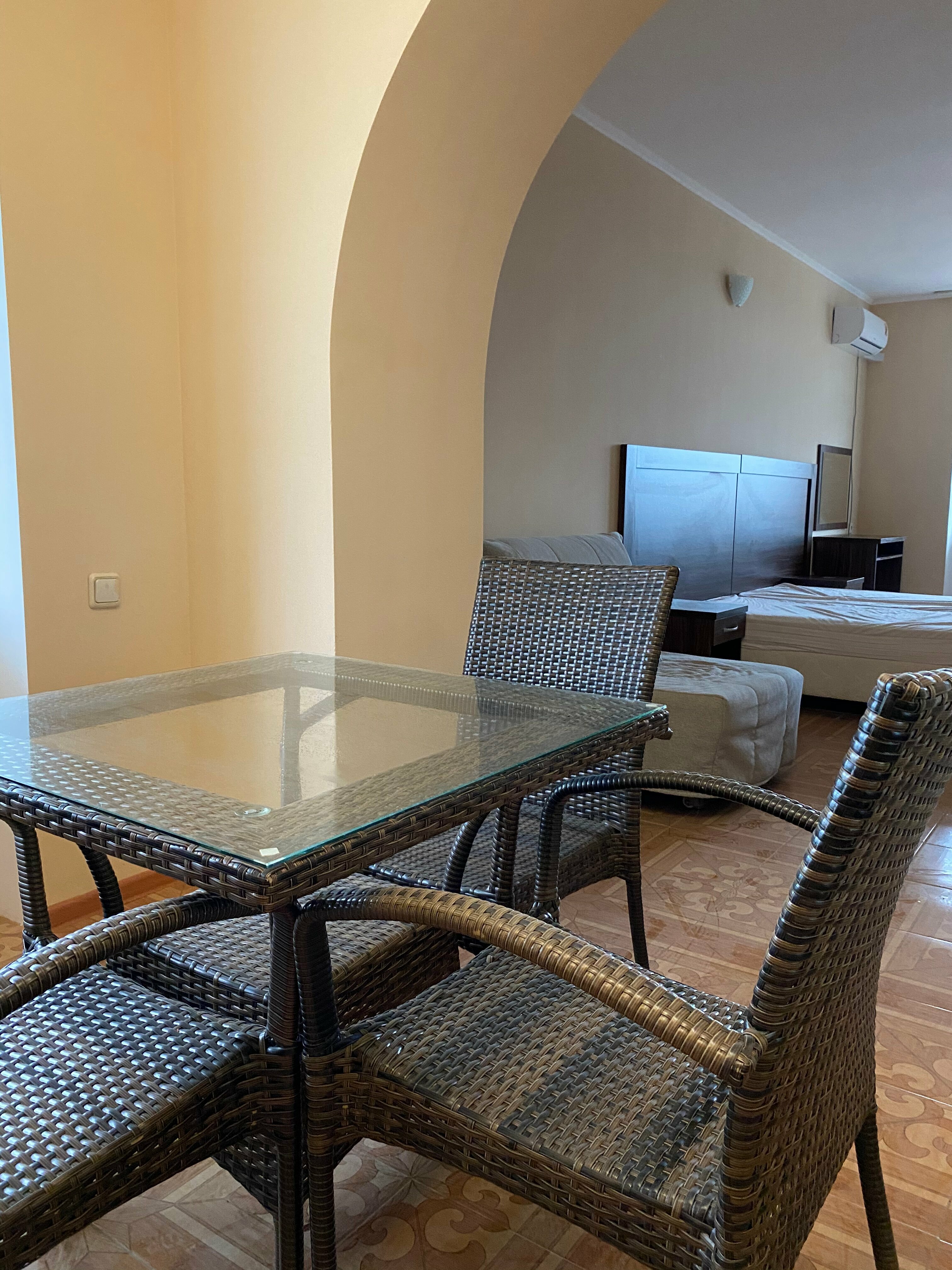 Семейный номер с видом на море