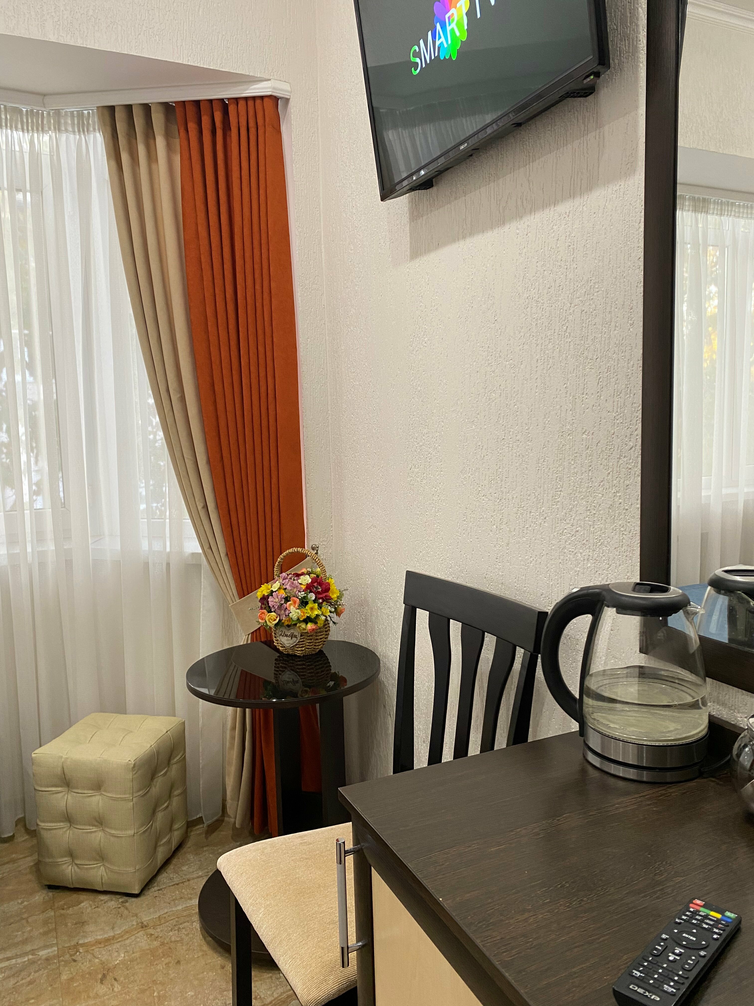 Двухместный номер с 1 кроватью или 2 отдельными кроватями, вид на город