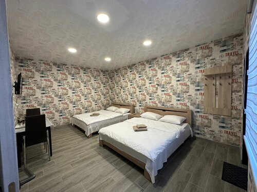 Улучшенный номер с 2 кроватями размера «queen-size» в Богучар