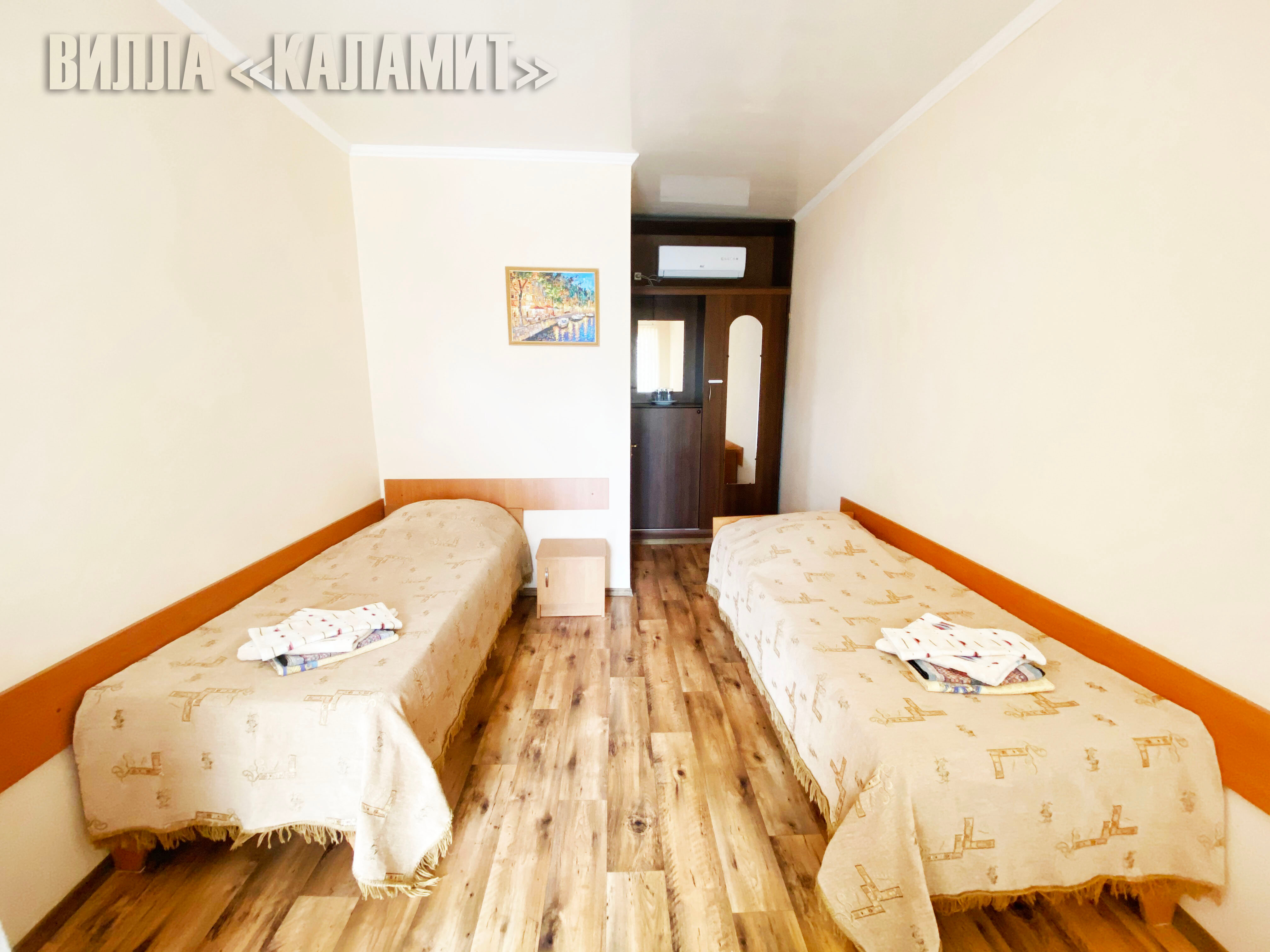 Двухместный номер с 2 отдельными кроватями и террасой