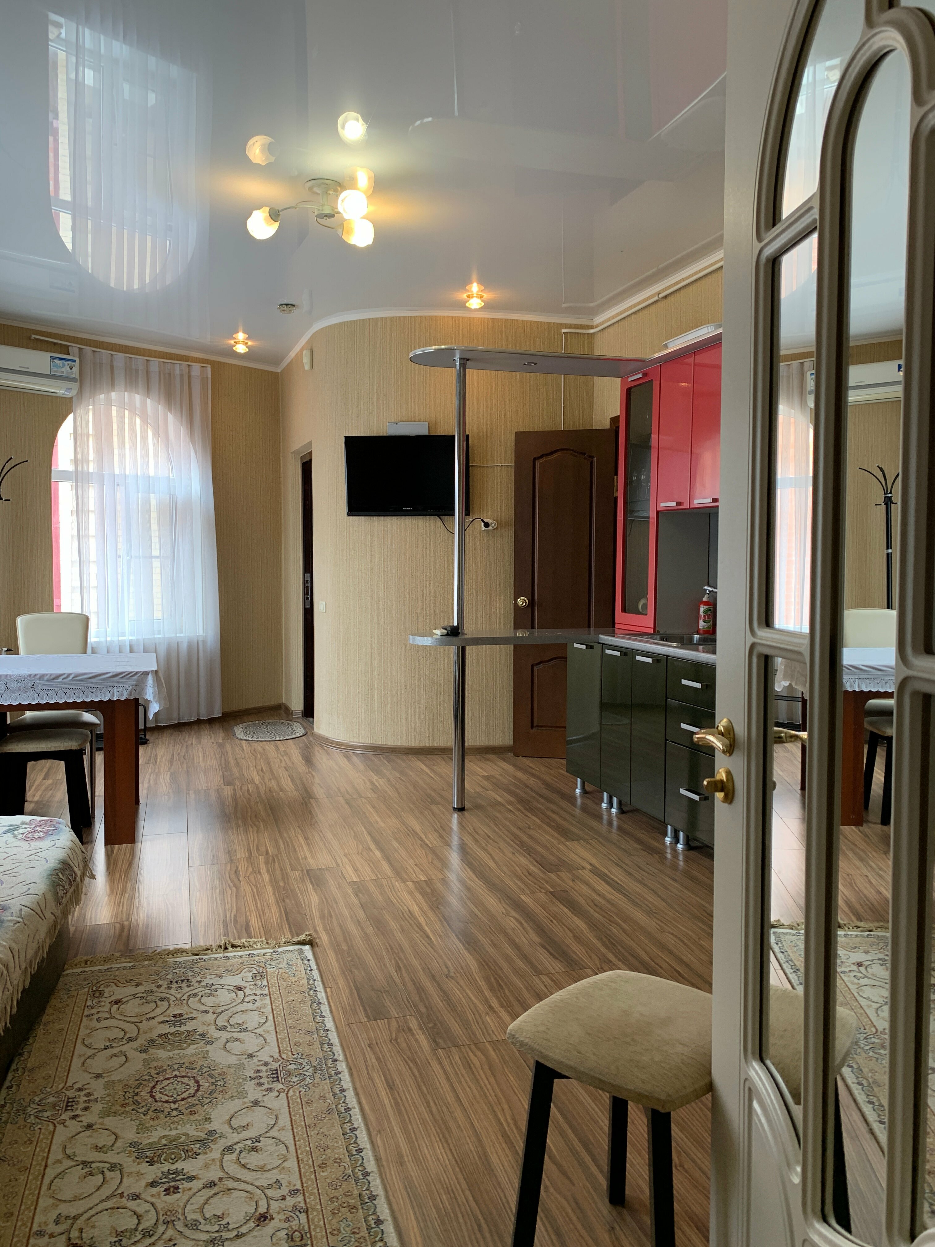 Апартаменты с 1 спальней