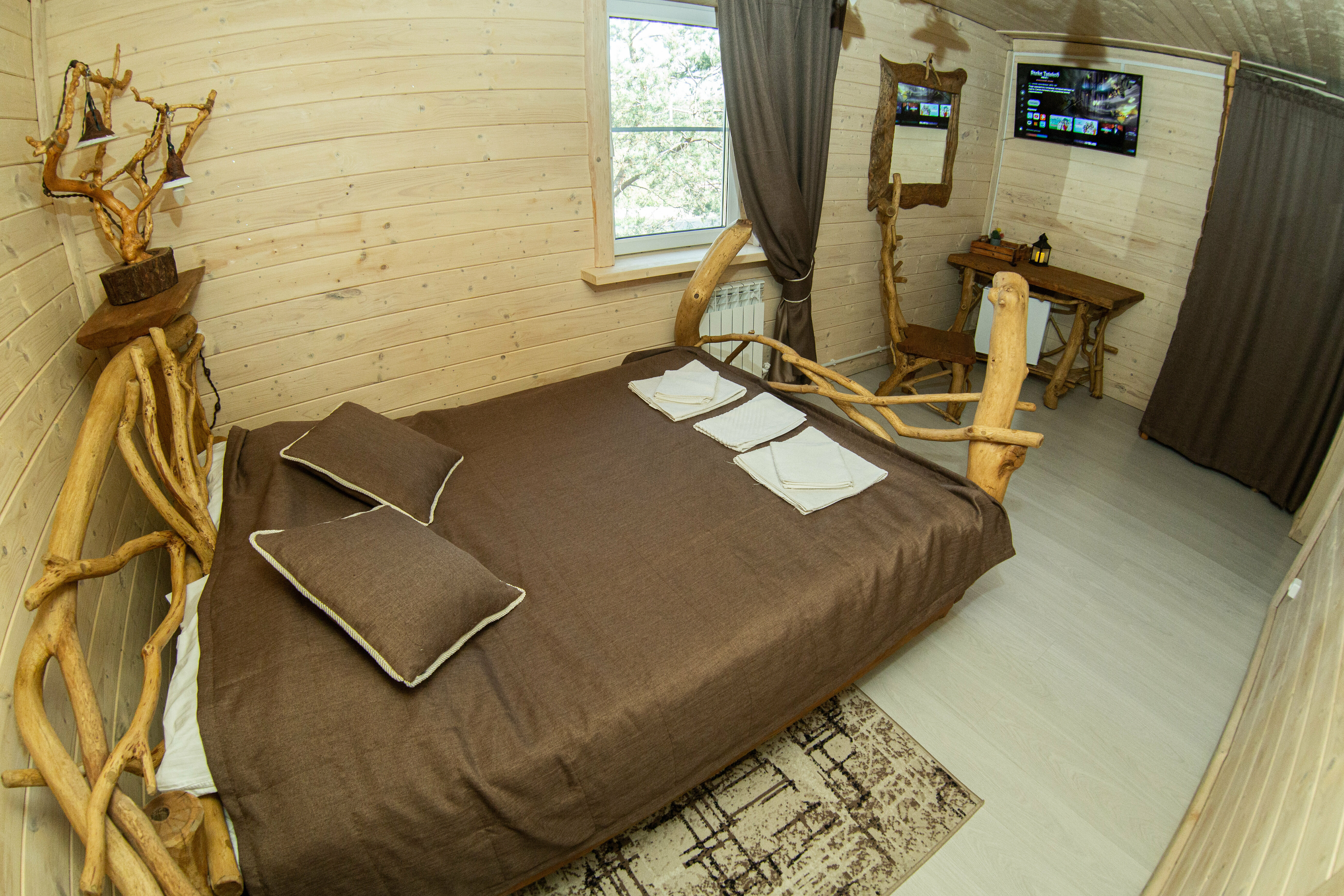 Двухместный номер с 1 кроватью и собственной ванной комнатой