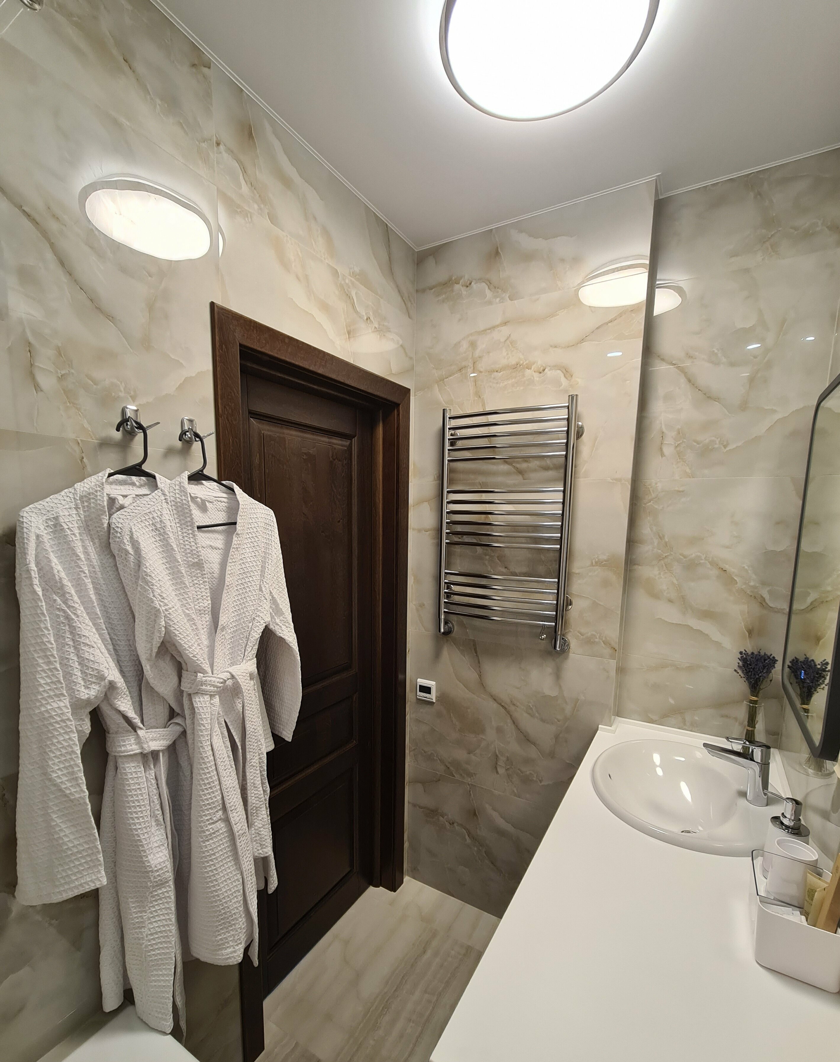 Апартаменты на 17 этаже с видом на город