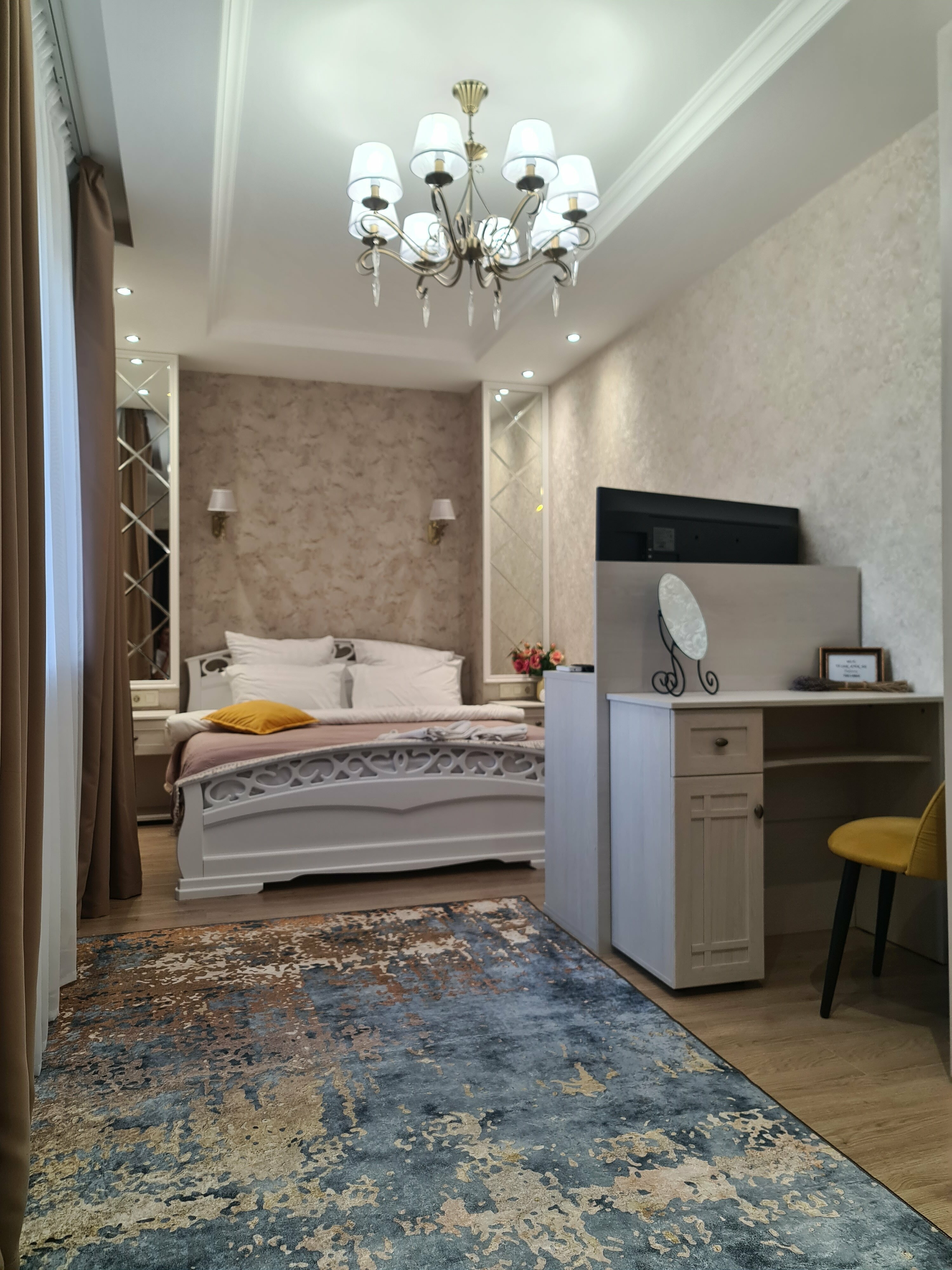 Апартаменты на 17 этаже с видом на город