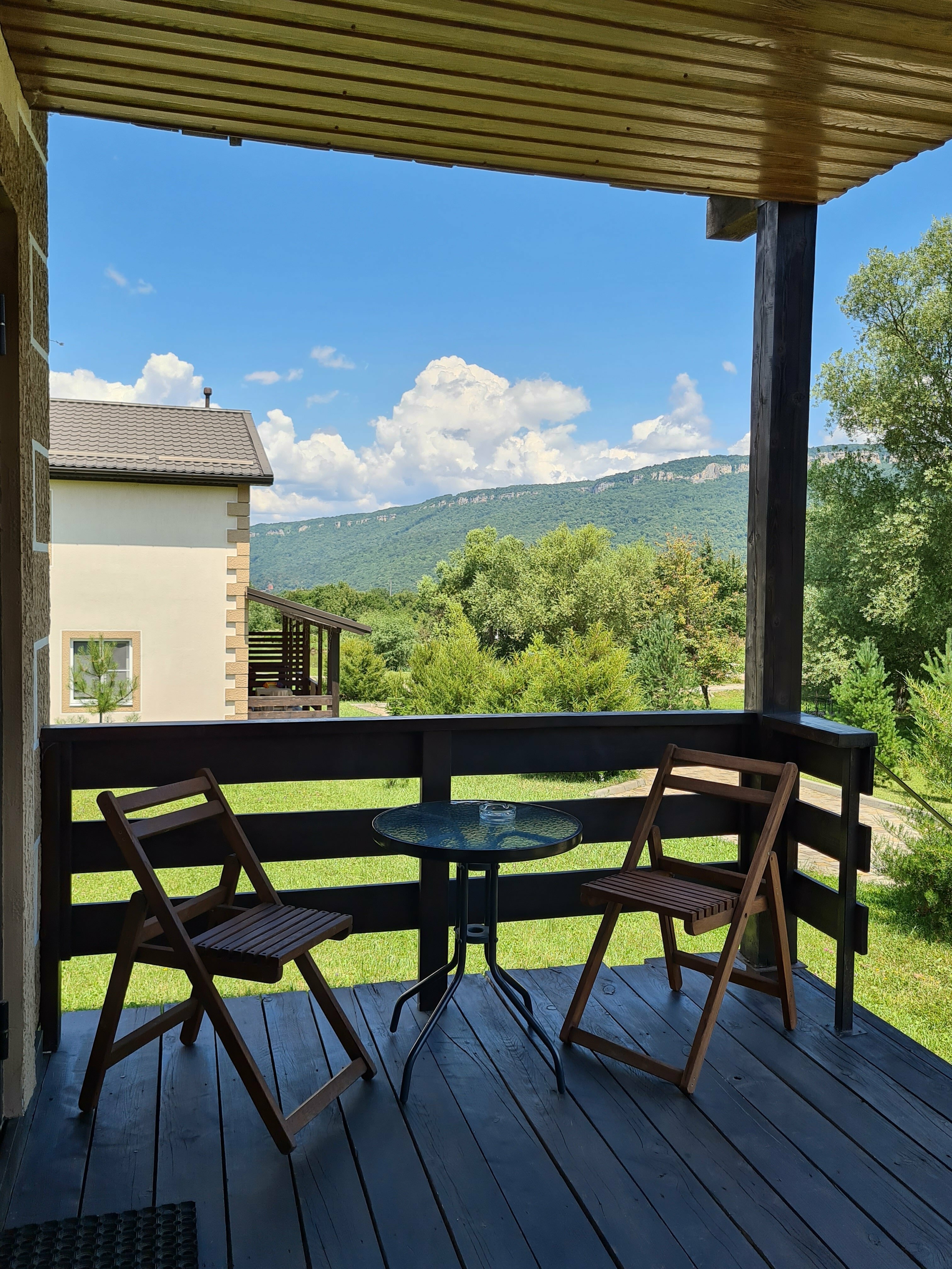 Двухместный номер с 1 кроватью и видом на горы