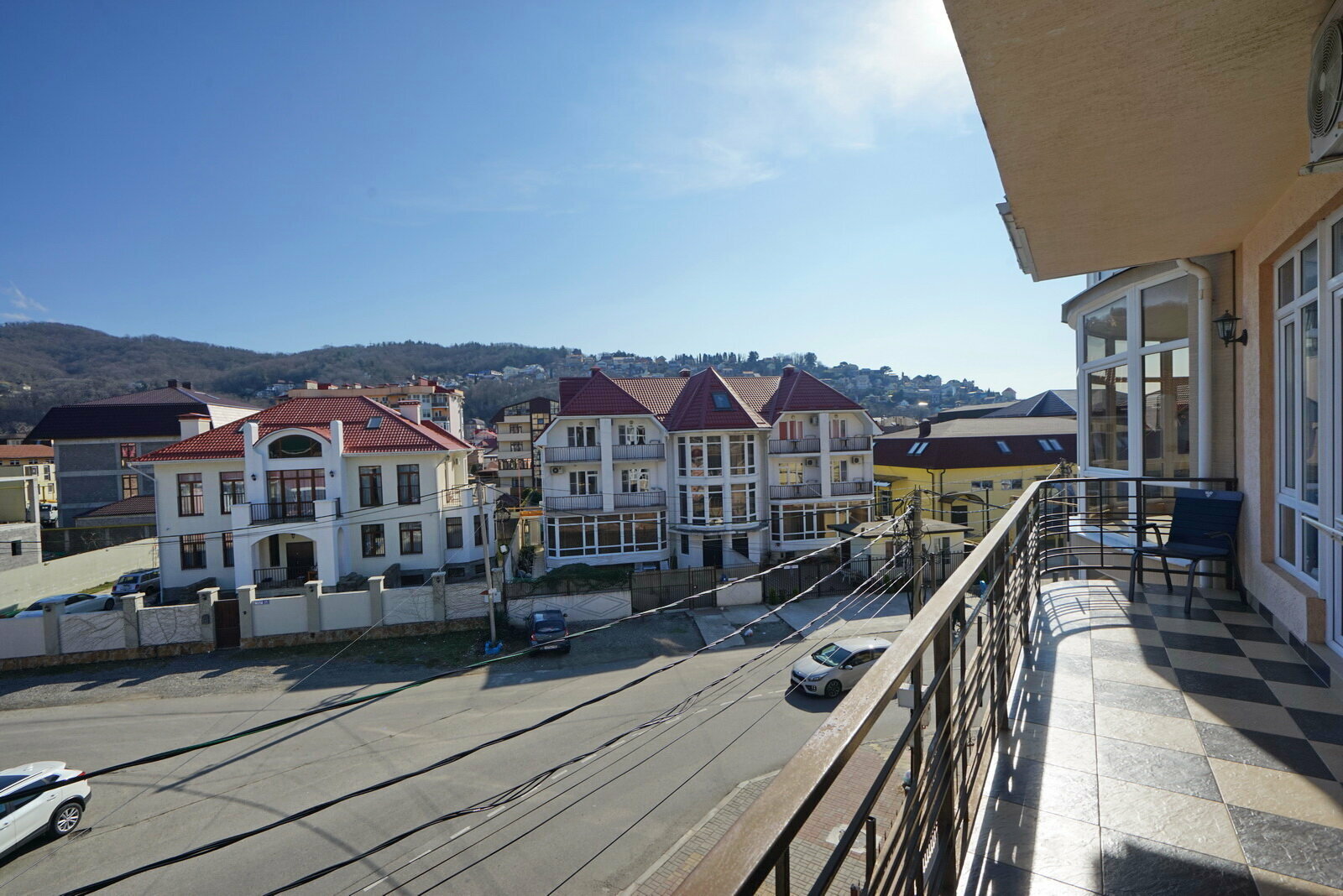 Семейный номер с видом на горы