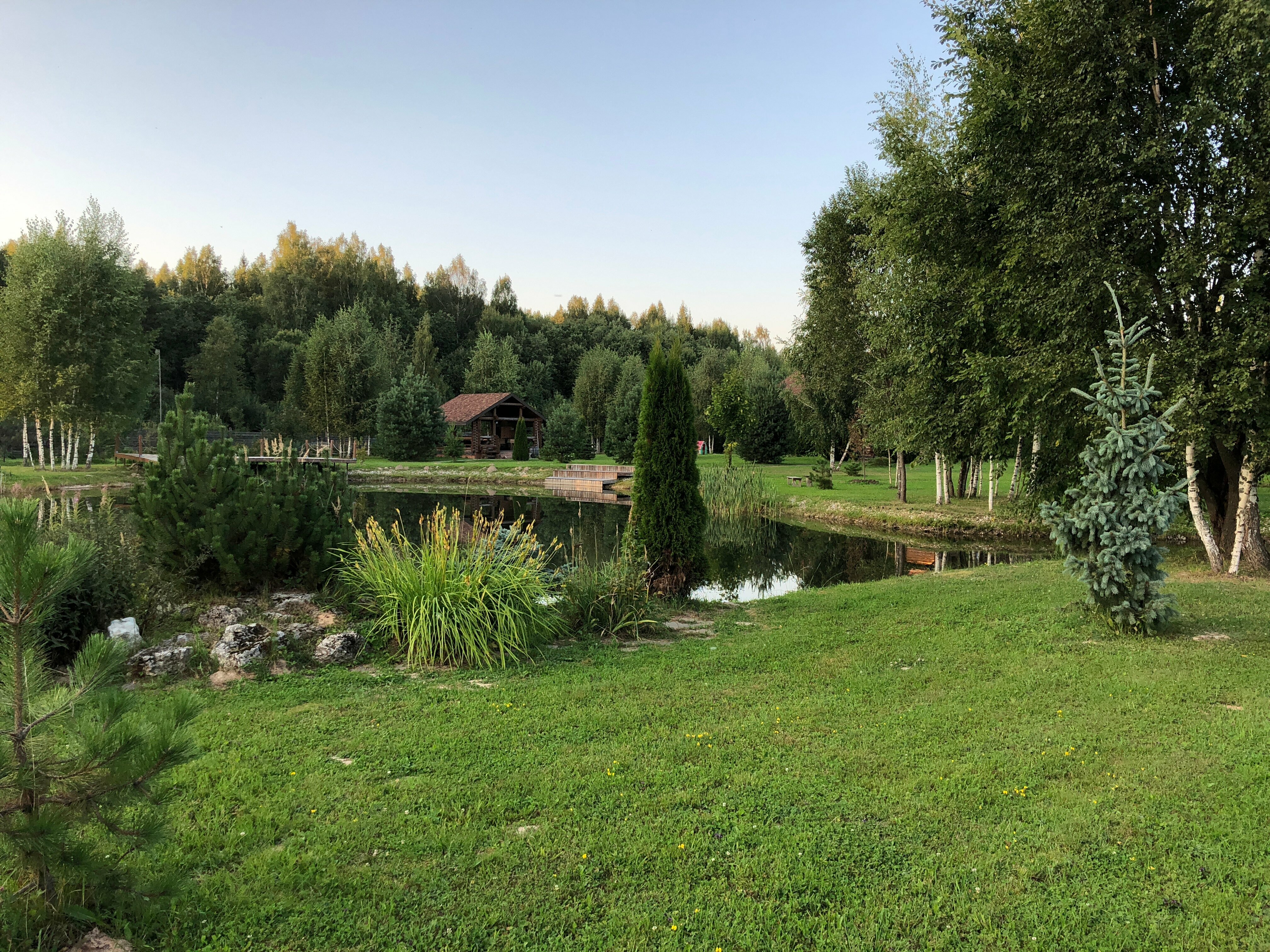 Дом с видом на озеро