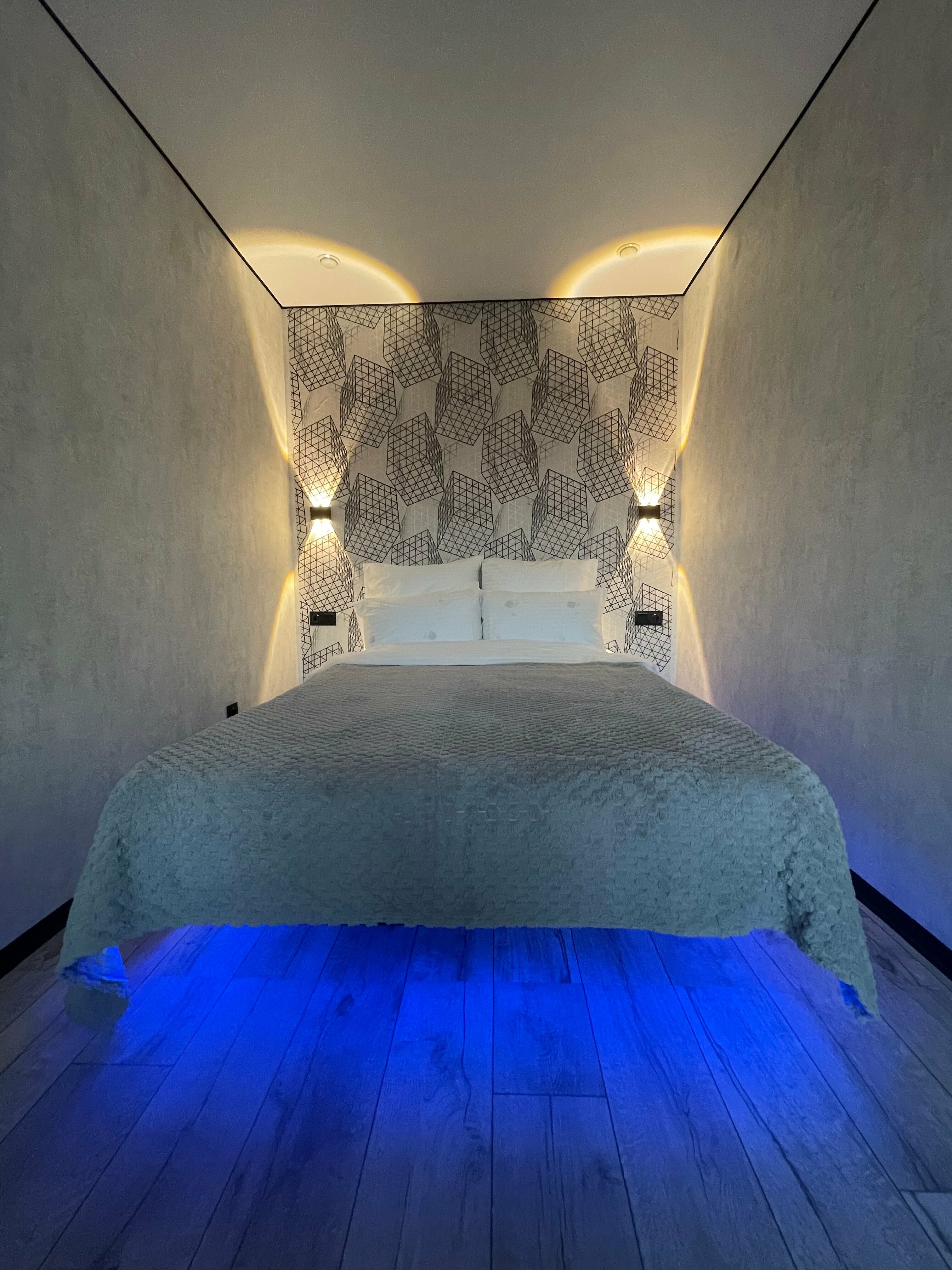 Двухместный номер с 1 кроватью и балконом