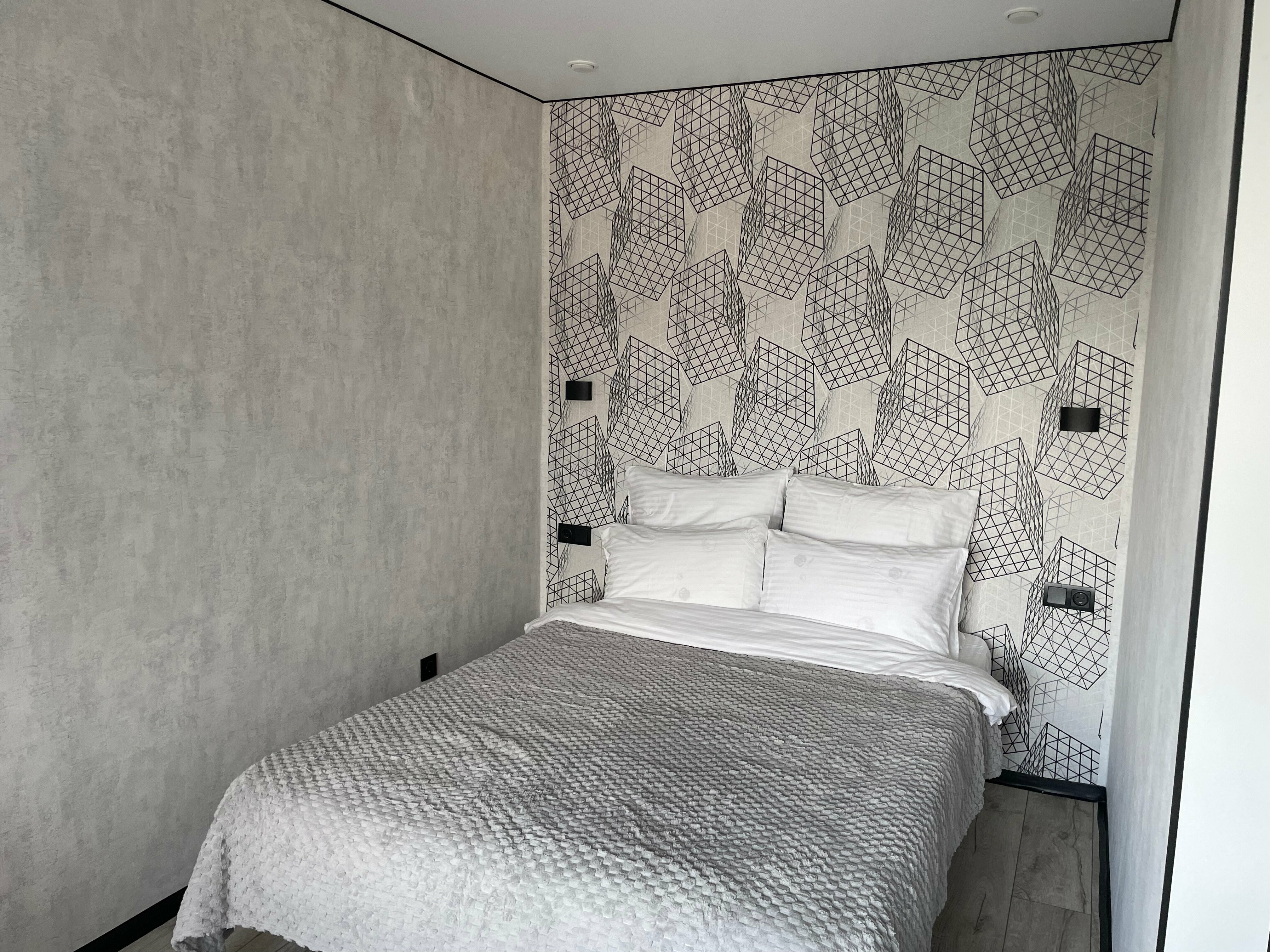 Двухместный номер с 1 кроватью и балконом