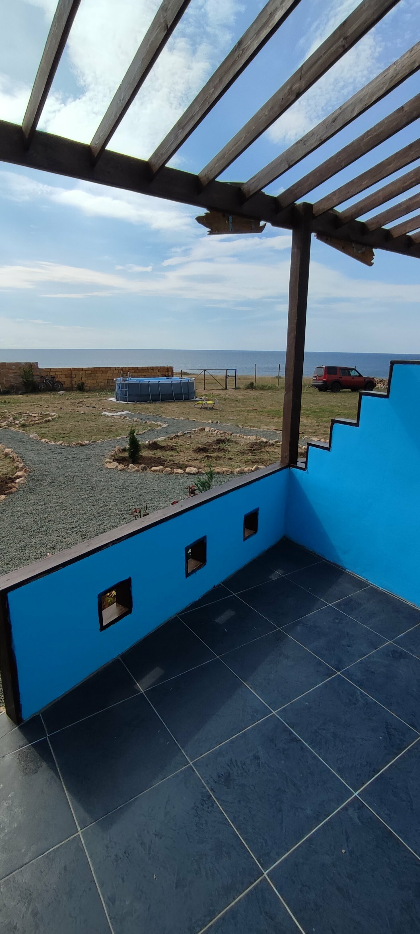 Номер-студия с видом на море