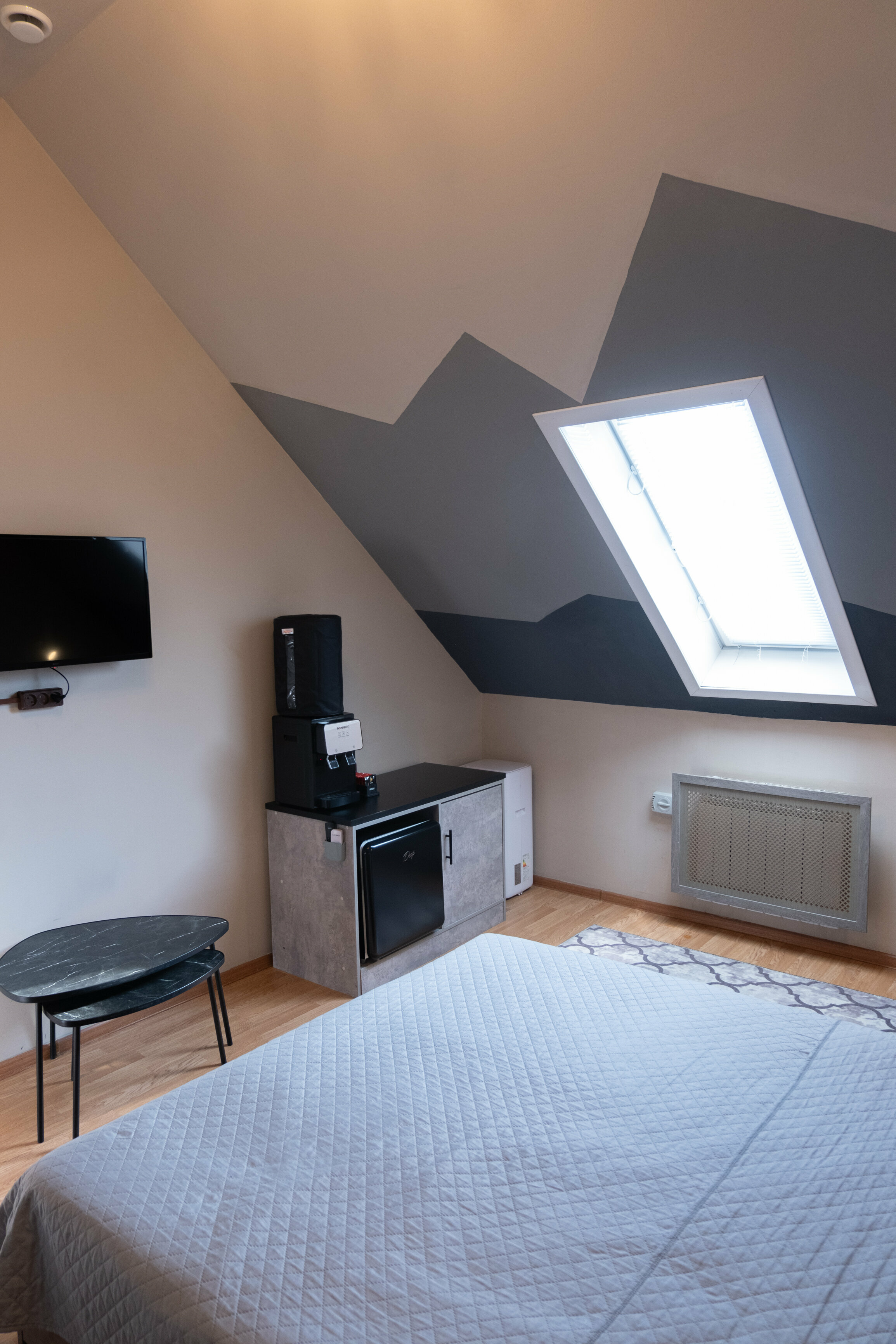 Двухместный номер с 1 кроватью и общей ванной комнатой