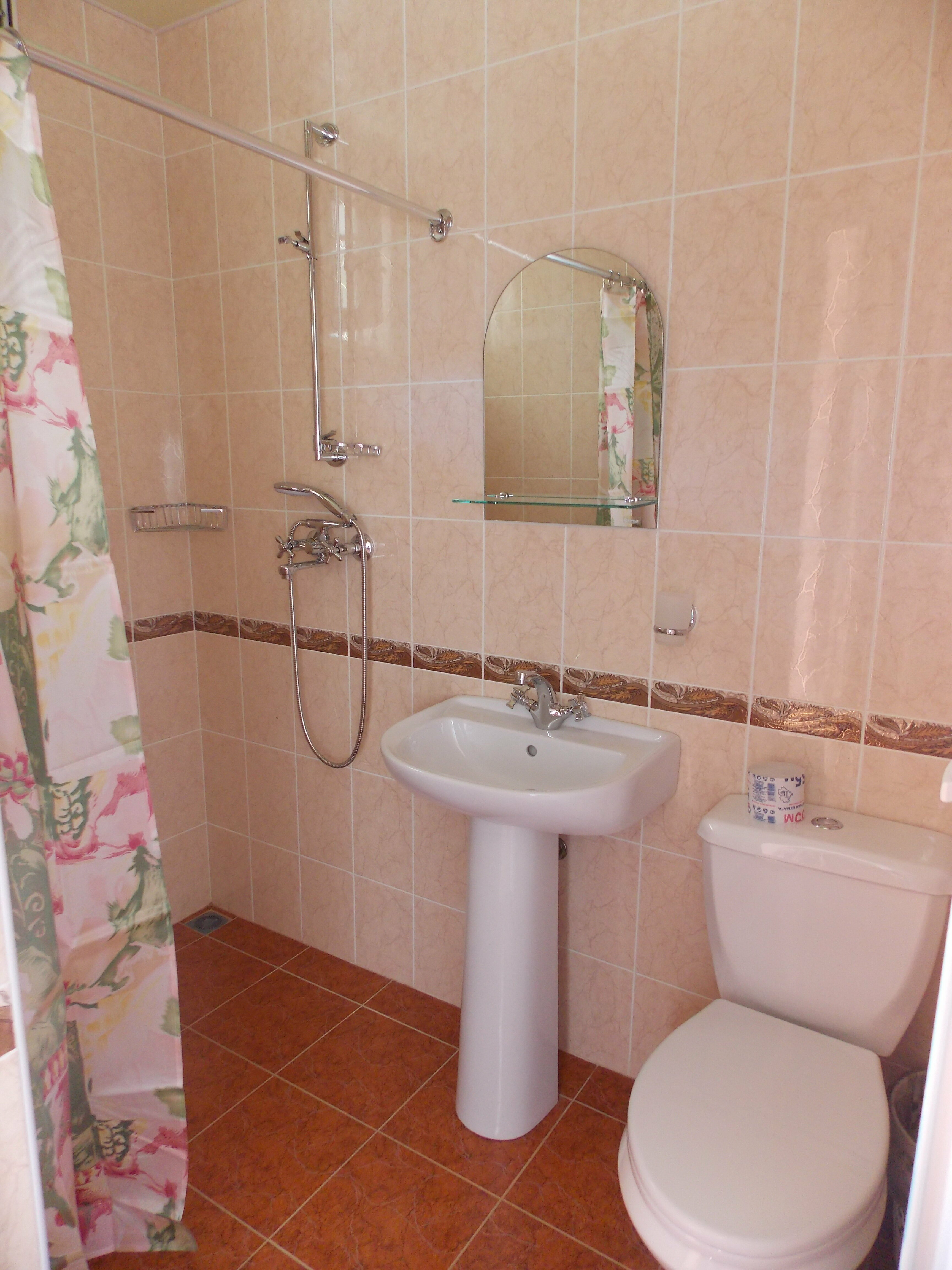 Двухместный номер с 2 отдельными кроватями и душем