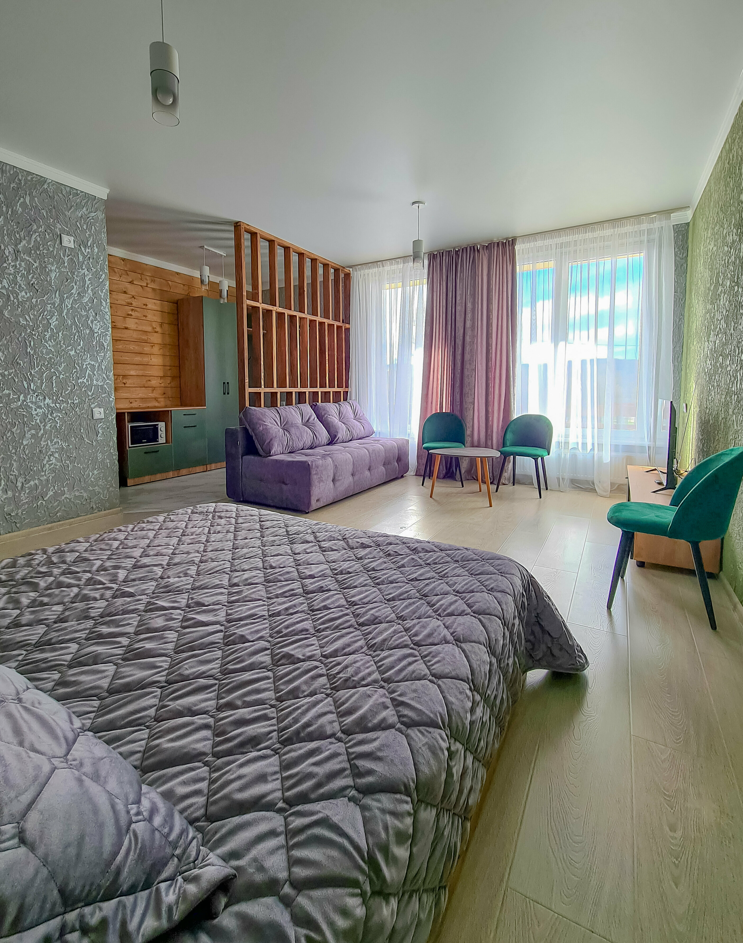 Двухместный номер с 1 кроватью и видом на бассейн