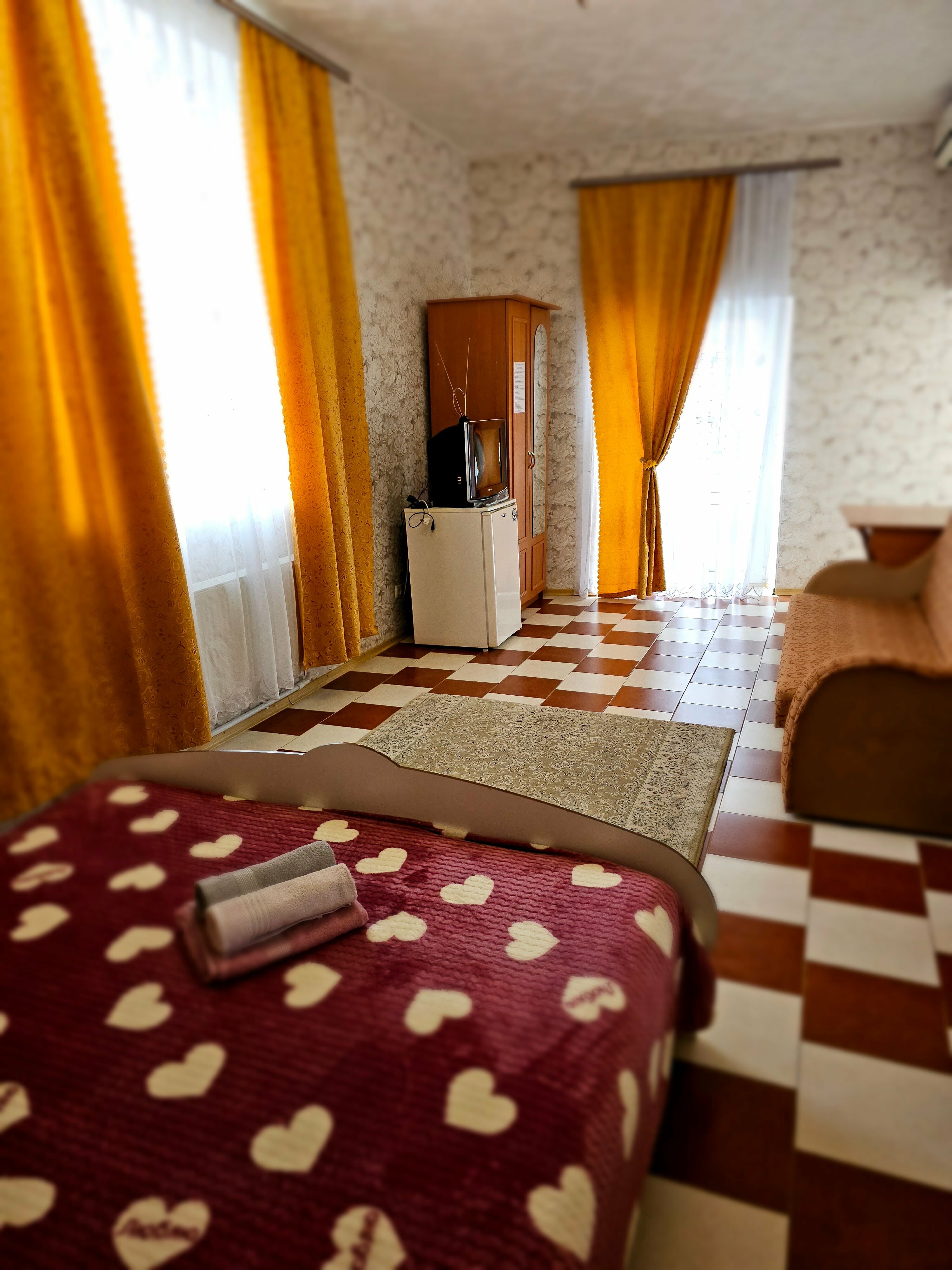 Четырехместный номер с балконом