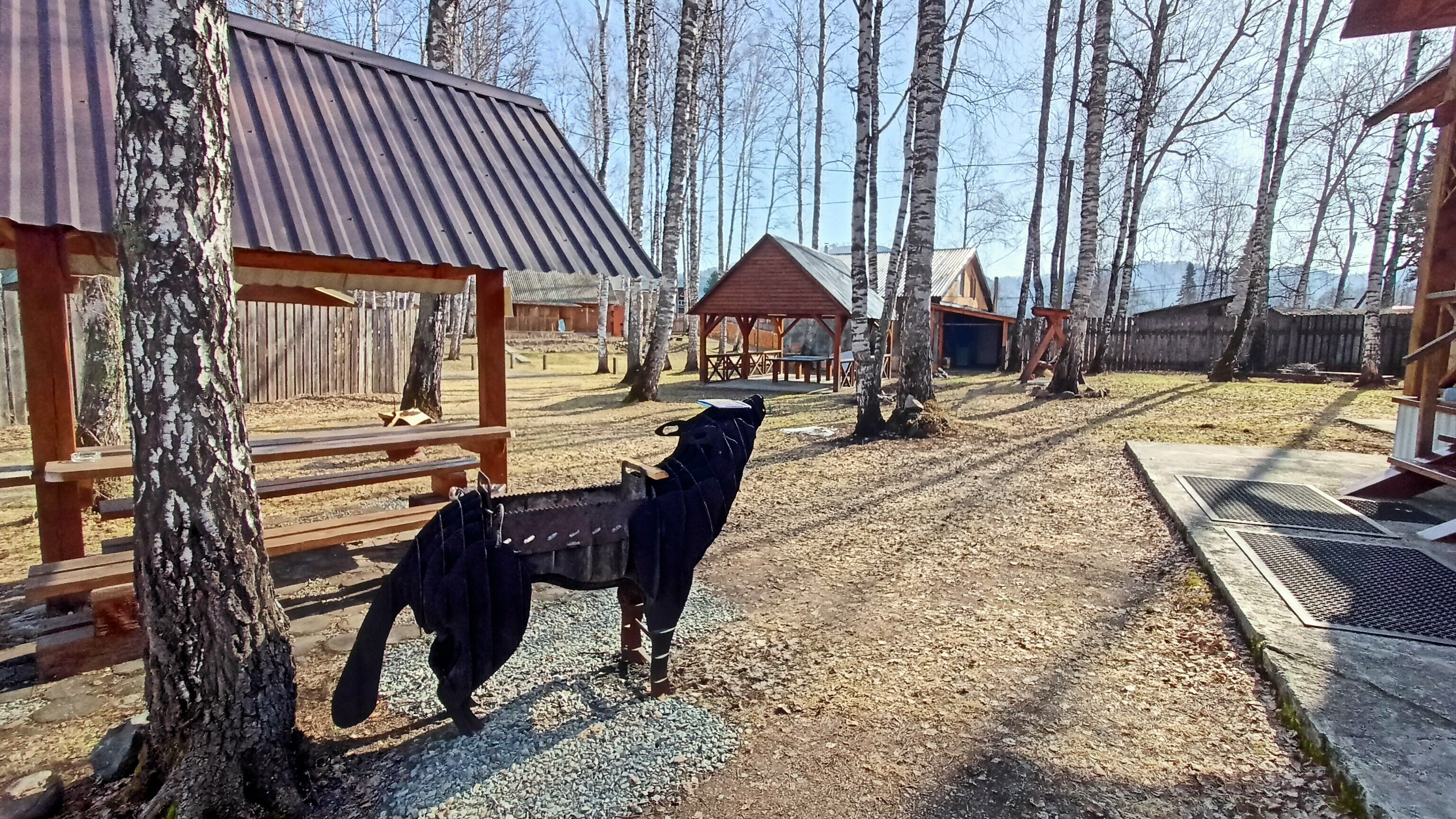 Коттедж с видом на лес