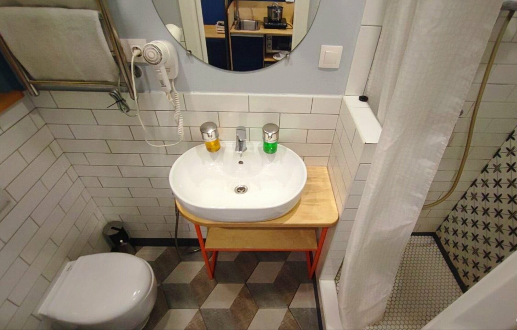 Большой двухместный номер с 1 кроватью