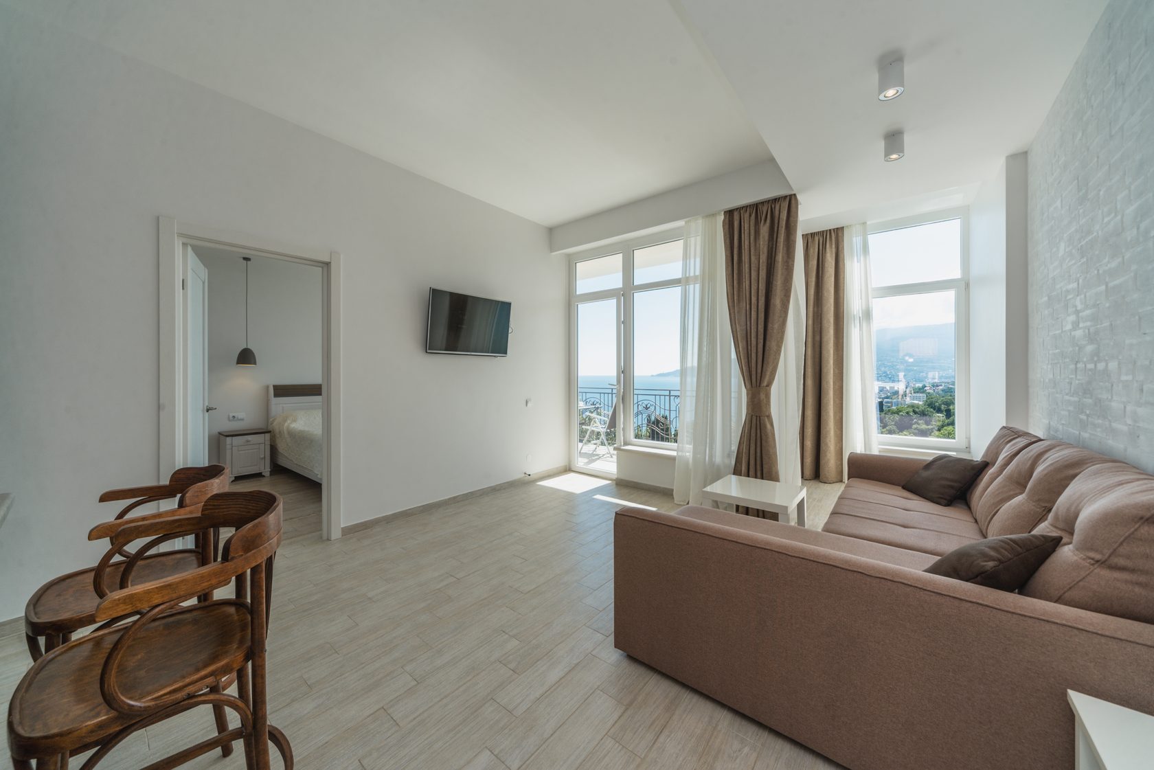 Апартаменты с видом на море