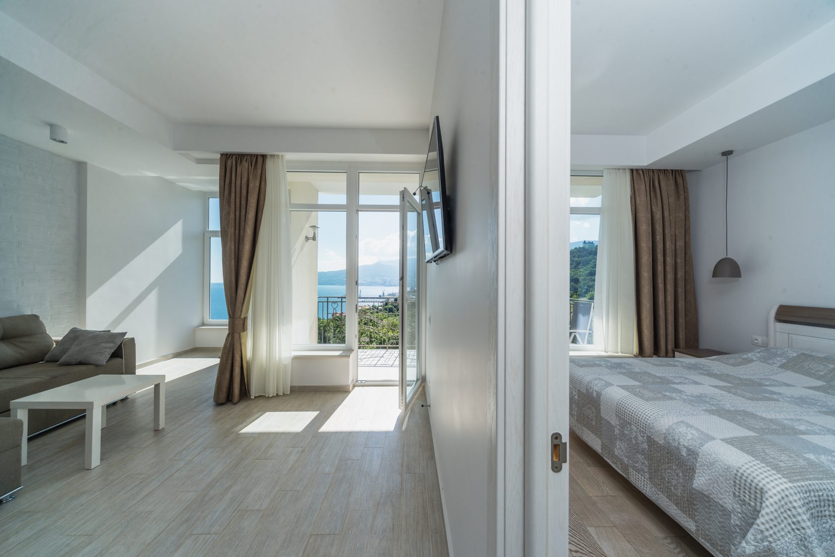 Апартаменты с видом на море