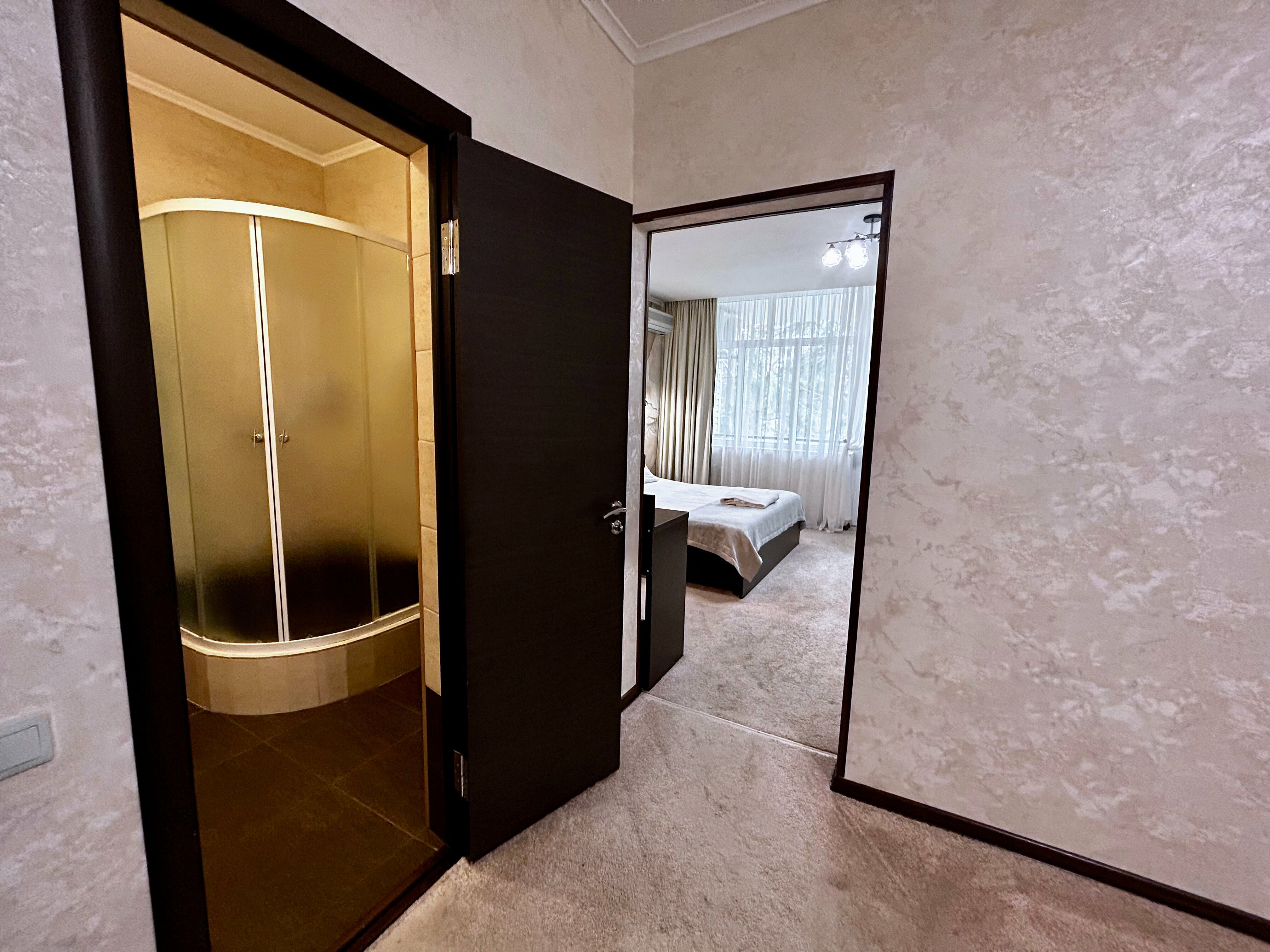 Двухместный номер Делюкс с 1 кроватью и балконом