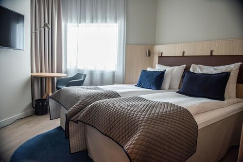Стандартный двухместный номер с 2 односпальными кроватями, для некурящих в Quality Hotel Arlanda Xpo