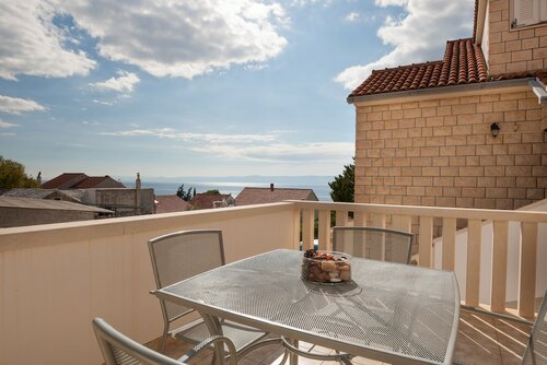 Улучшенные апартаменты, 2 спальни, балкон, вид на море в Villa Livia Apartments