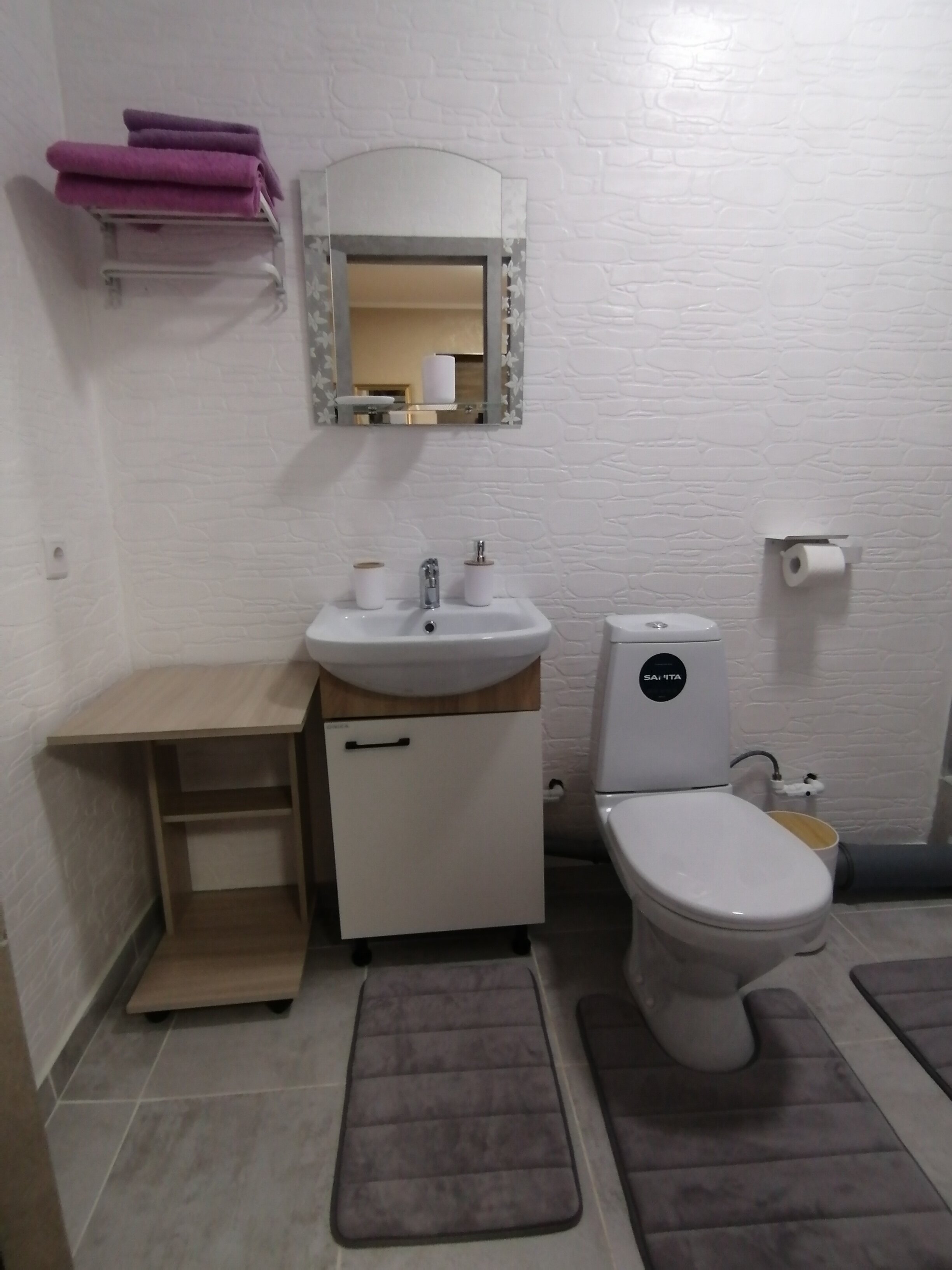 Небольшой двухместный номер с 1 кроватью