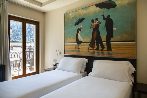 Стандартный двухместный номер с 1 двуспальной кроватью, балкон в Hotel Antico Borgo