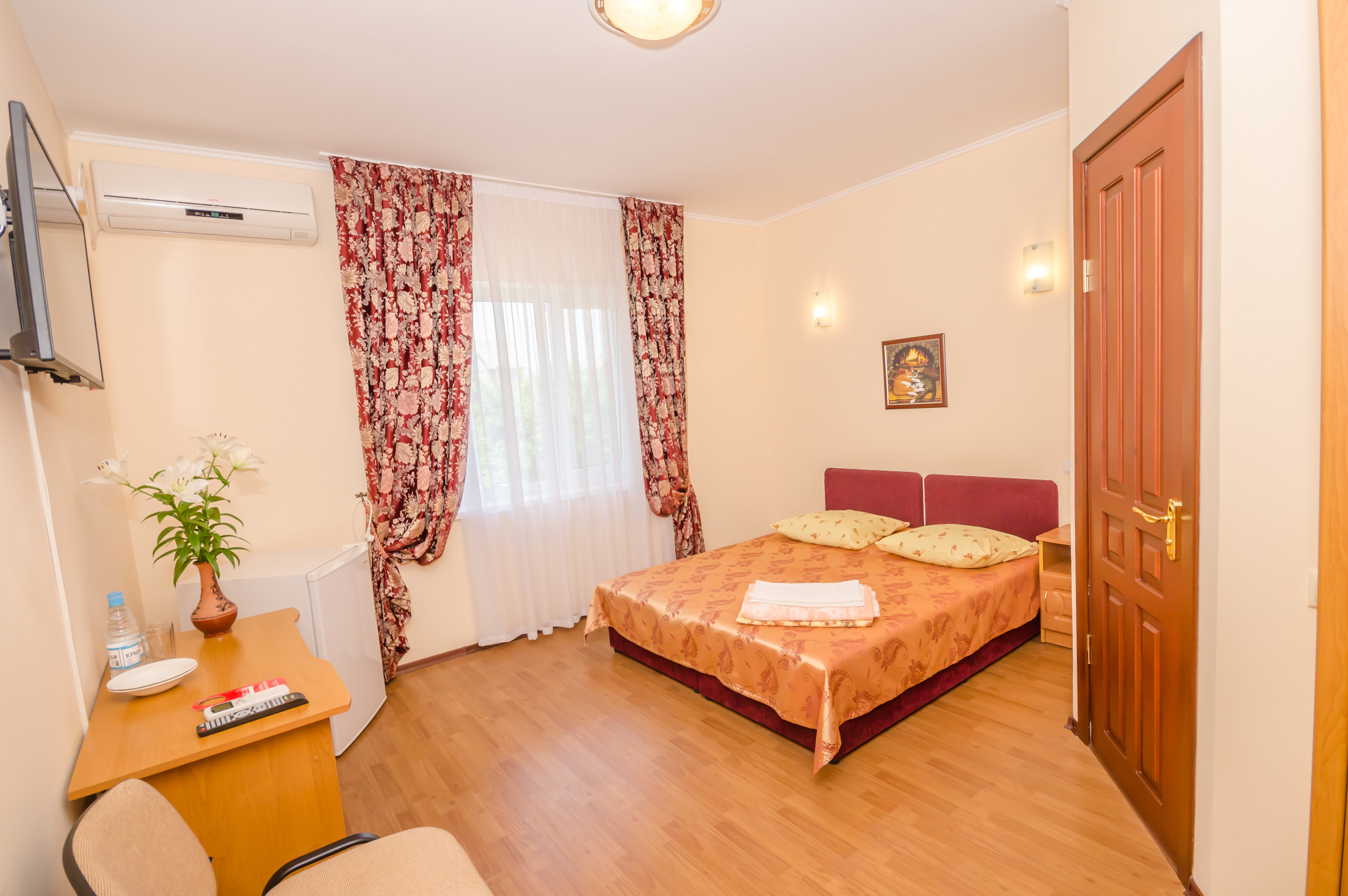 Стандартный двухместный номер с 2 отдельными кроватями, вид на сад