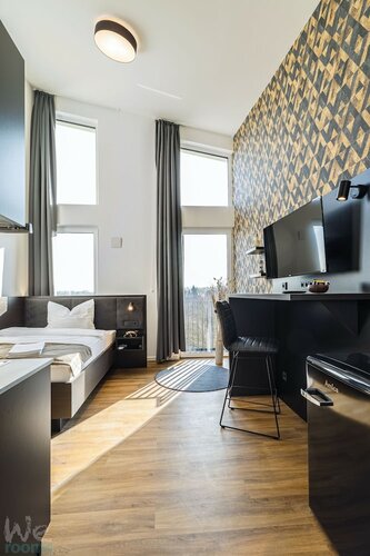 Номер базового типа, 1 двуспальная кровать «Квин-сайз», для некурящих, мини-кухня в We rooms Hotel