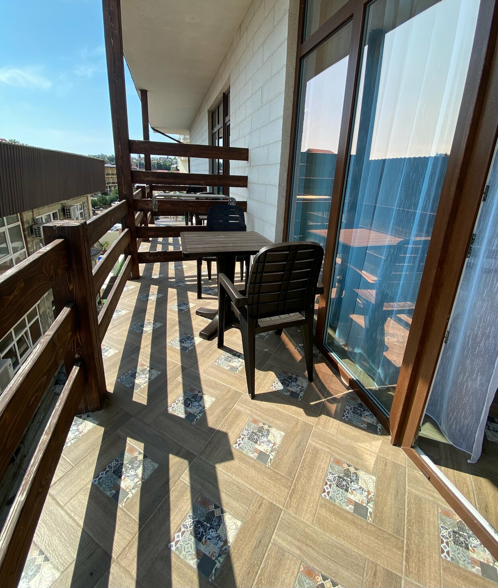 Четырехместный номер с балконом