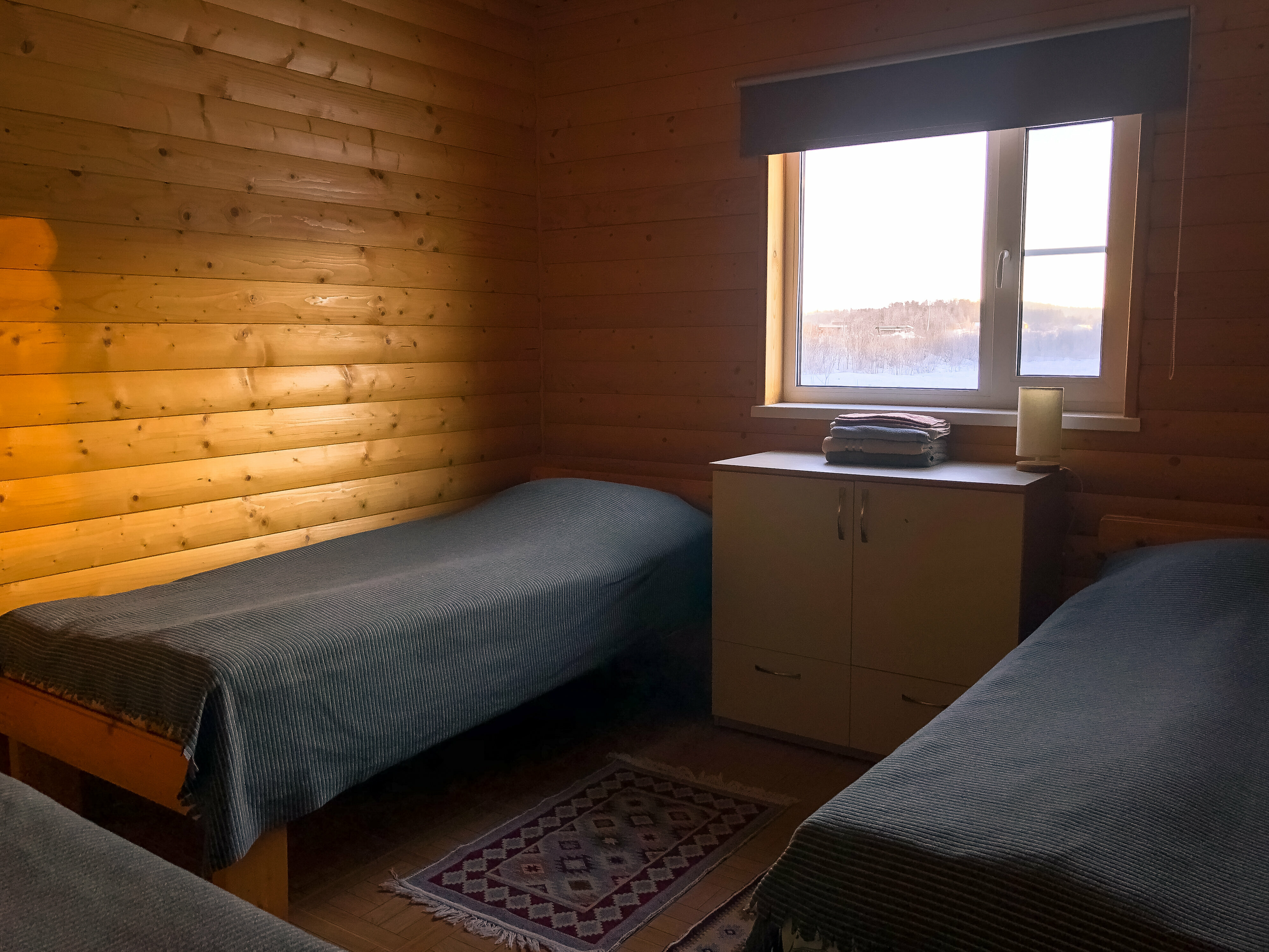 Трехместный номер с террасой