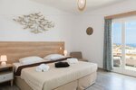 Двухместный номер с 1 или 2 кроватями, вид на море в Rooms & Apartments Archontou