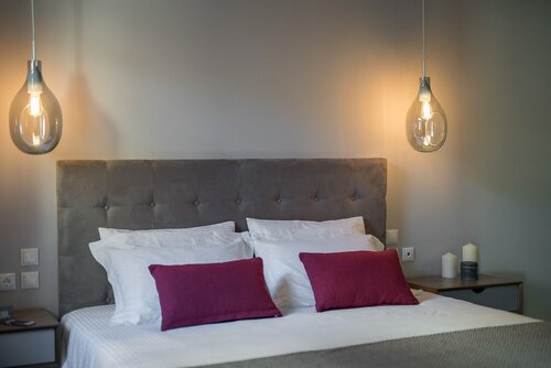 Стандартный двухместный номер с 1 двуспальной кроватью, 1 двуспальная кровать «Кинг-сайз» в Minaret Suites & Apartments