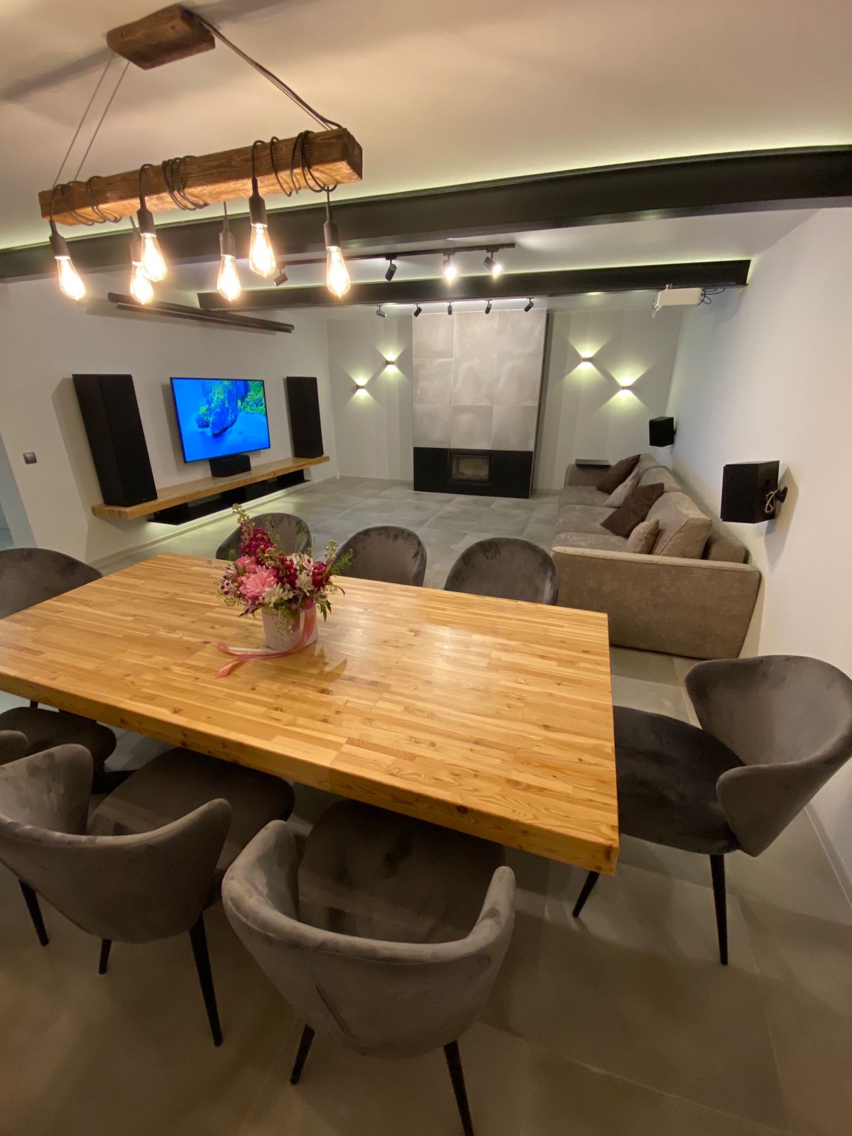 Дом с видом на горы