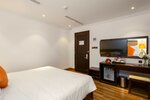Двухместный номер «Делюкс» с 1 двуспальной кроватью, вид на город в Roliva Hotel & Apartment Danang