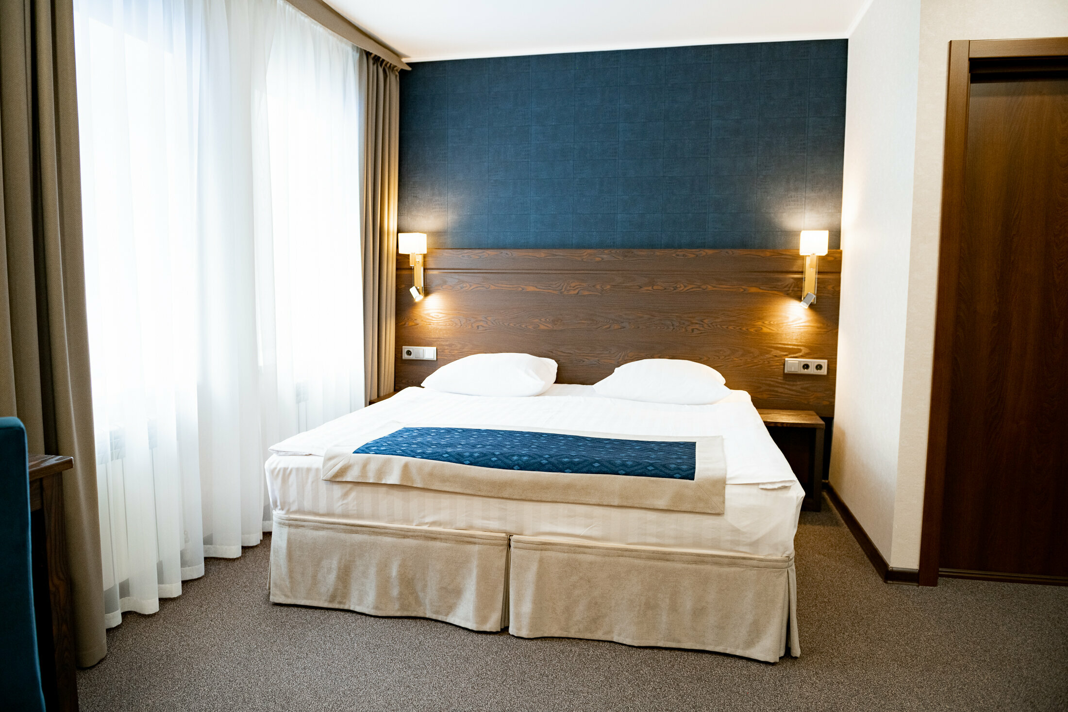 Стандартный двухместный номер с 1 кроватью или 2 отдельными кроватями, вид на сад