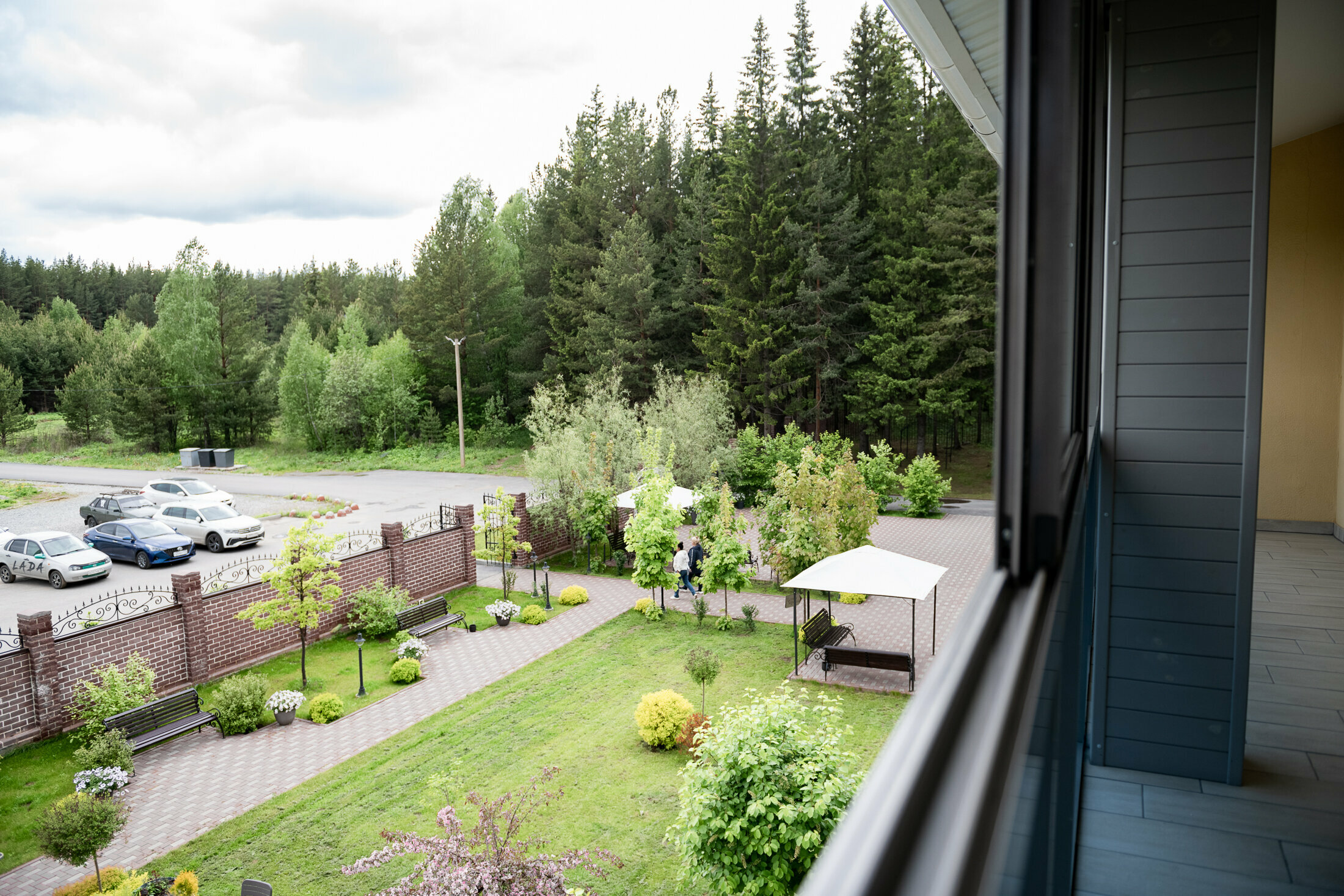 Двухместный номер с 1 кроватью и балконом