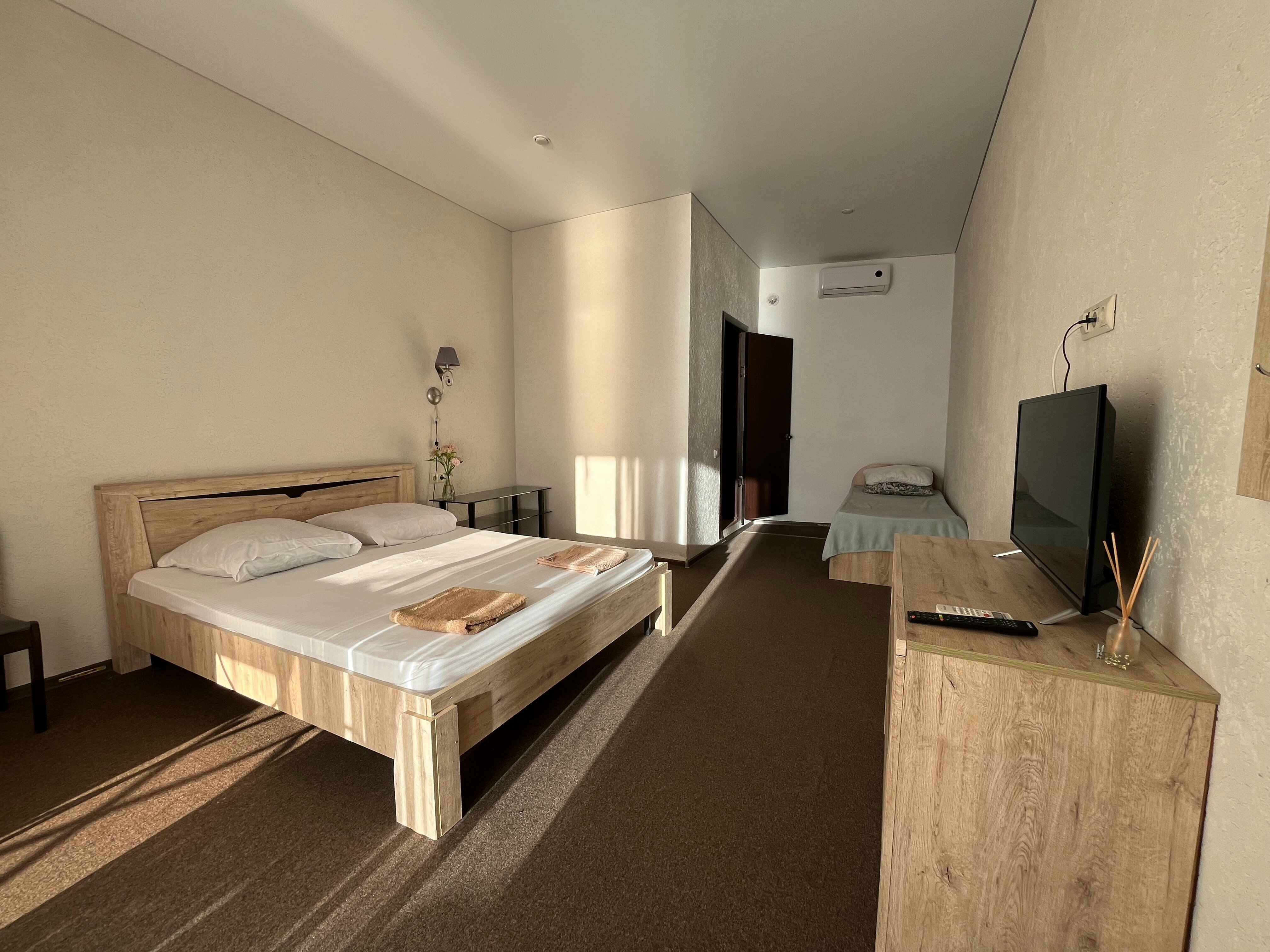 Трехместный номер с видом на море